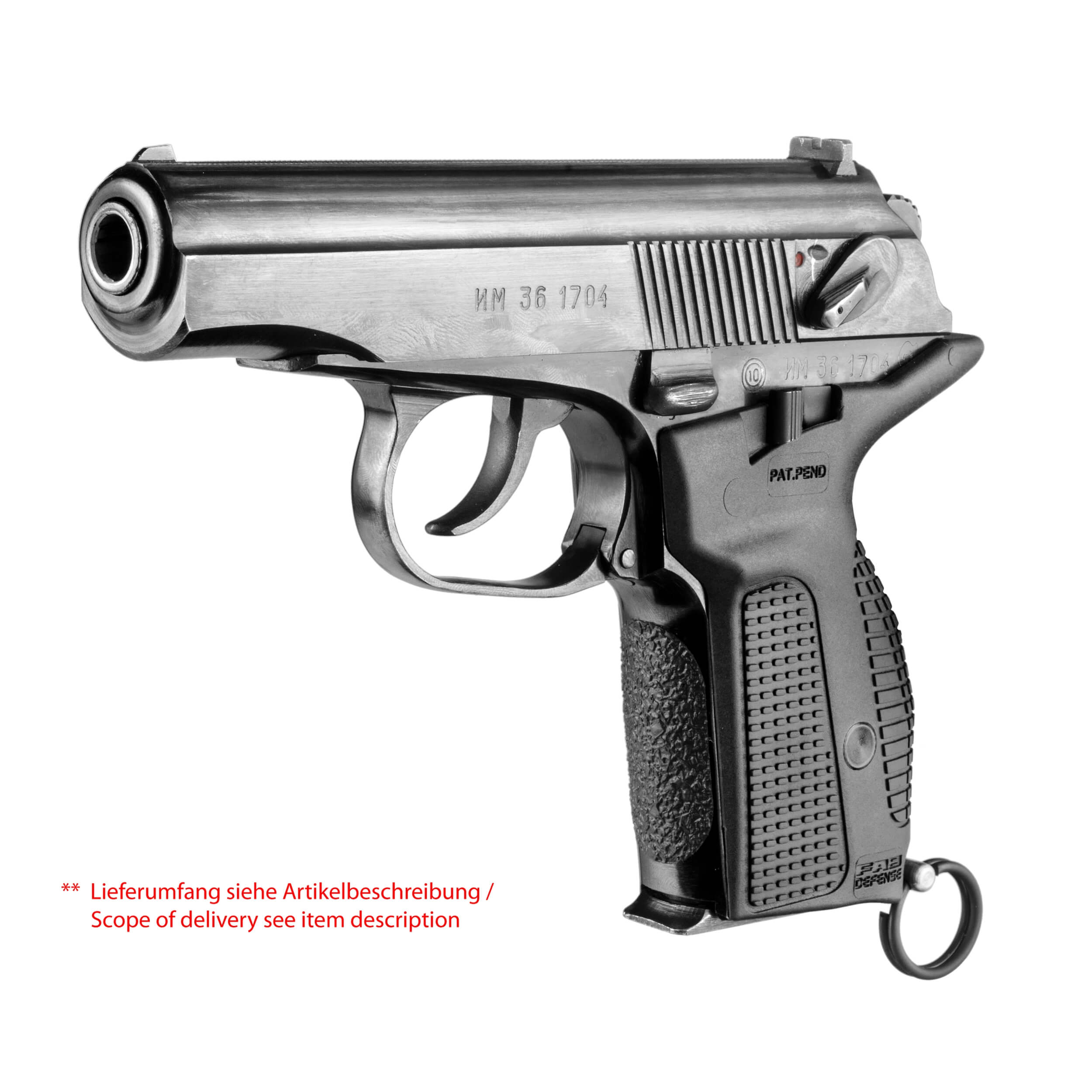 Makarov PM / PPM Schalengriff u. Magazin Auswurfhebel