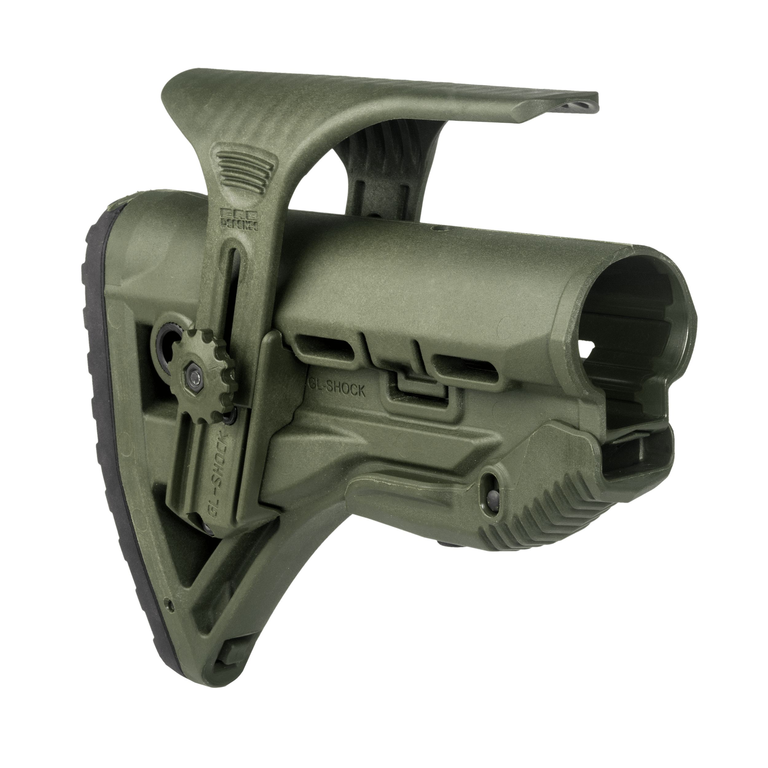 GL-Shock CP Schulterstütze AR15 / M16 / M4 Stil - Rückstoßdämpfer / Wangenauflage