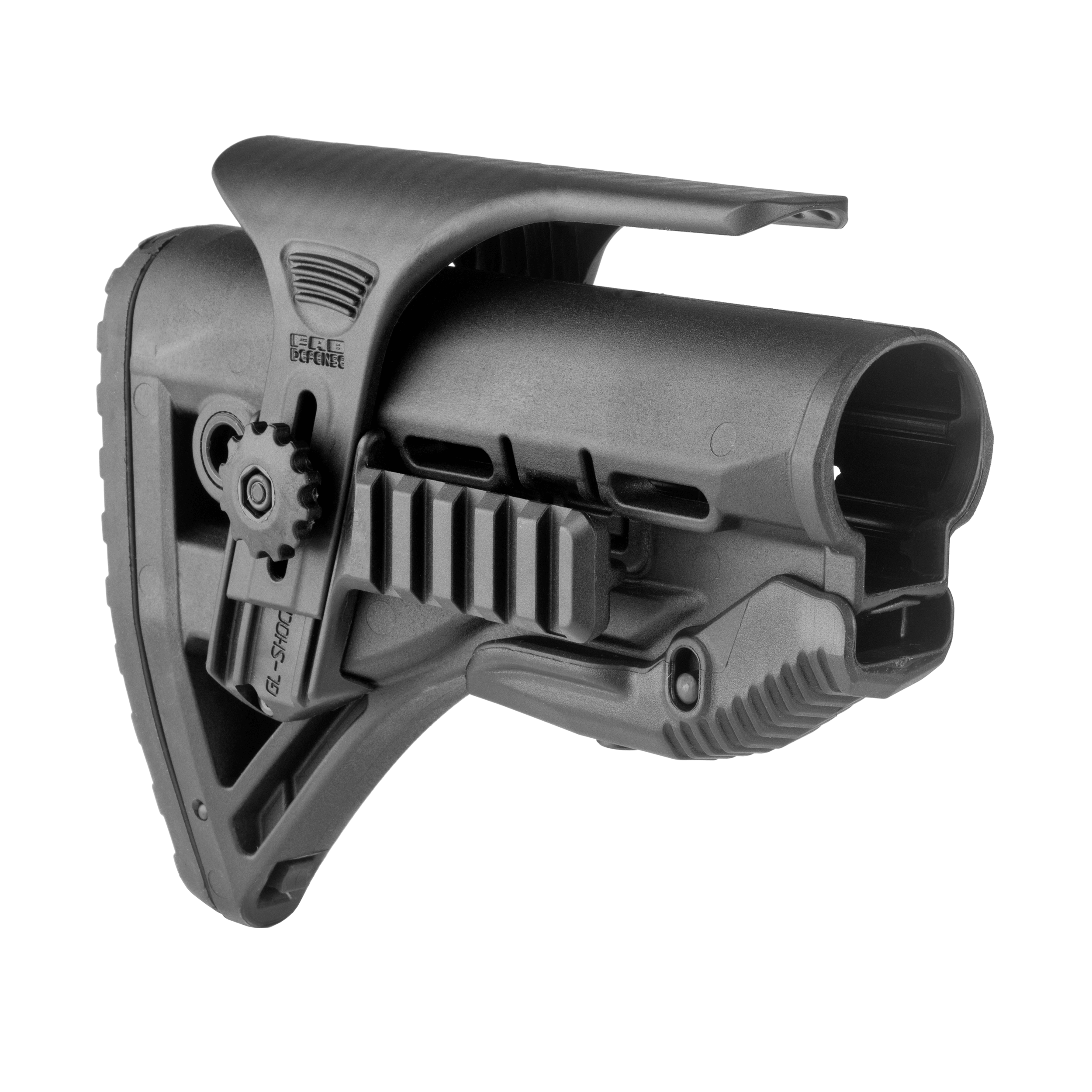 GL-Shock PCP Schulterstütze AR15 / M16 / M4 Stil - Rückstoßdämpfer / Wangenauflage / Rail