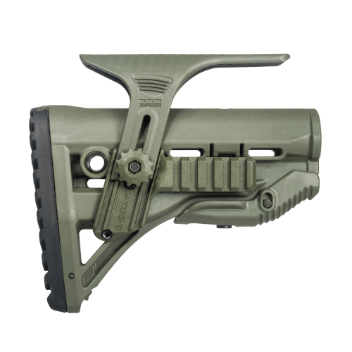 GL-SHOCK PCP Buttstock AR15 / M16 / M4 Style - Shock Absorbing / Rail