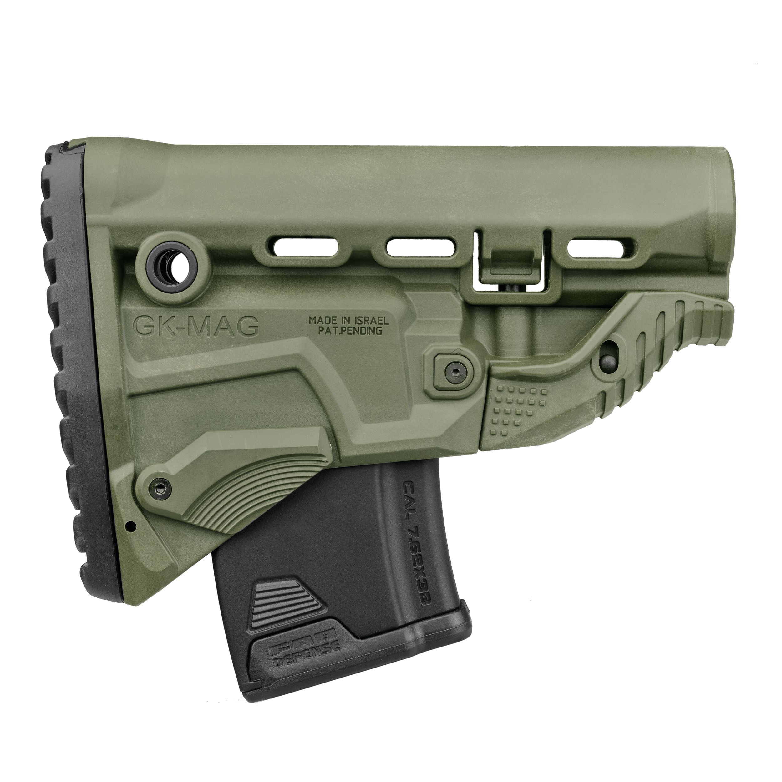 Schulterstütze AK47 - mit 10 Schuss Reservemagazin
