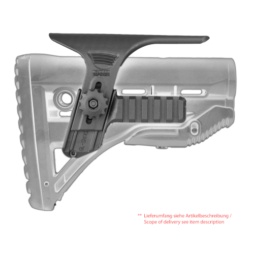 GSPCP Wangenauflage für GL-Shock mit 2 fach Rail