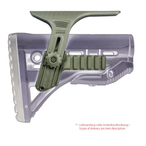 GSPCP Wangenauflage für GL-Shock mit 2 fach Rail