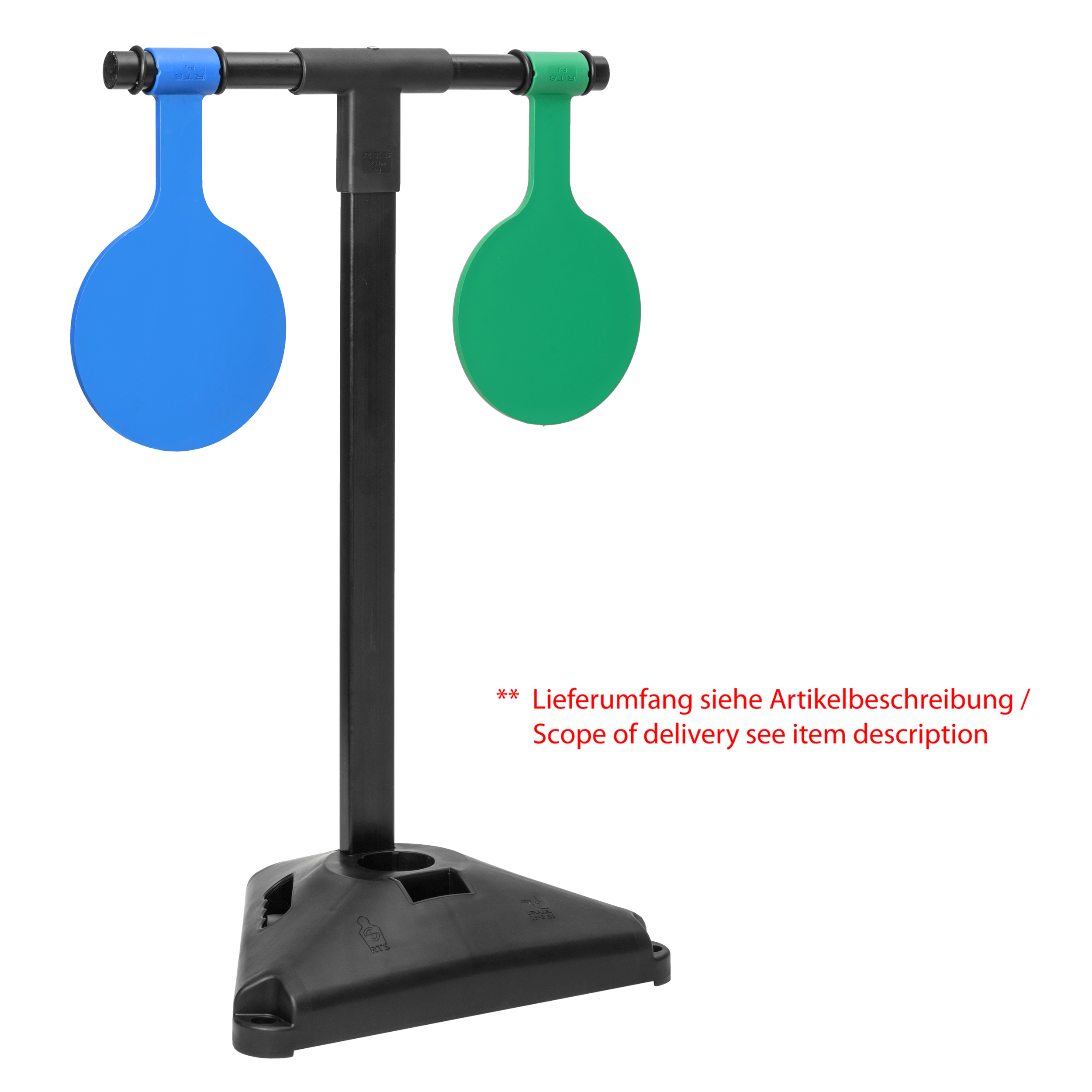 Dual Swinging Racket Reactive Target System