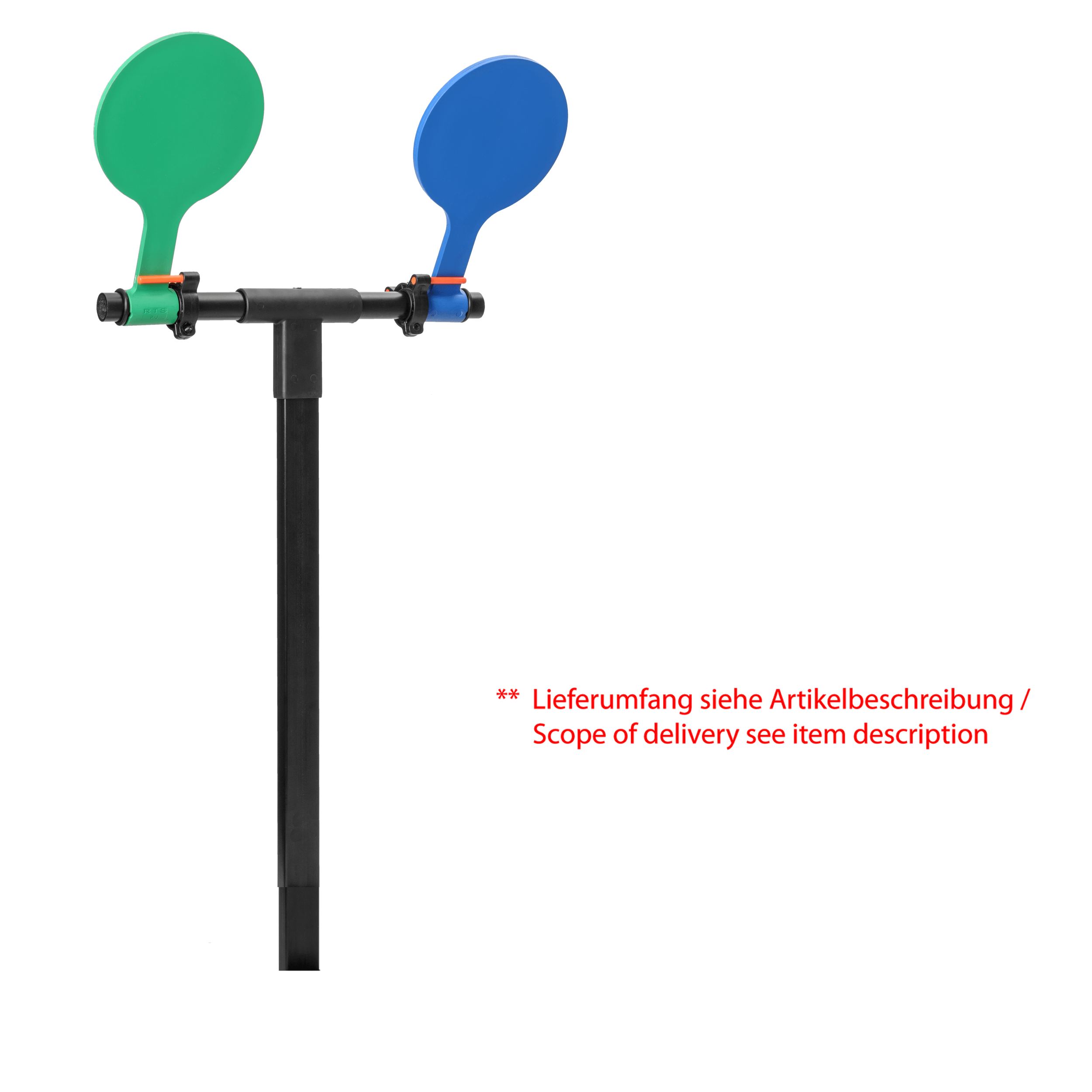 Dual 200 mm Popper / Plates Target System- Replacement Setz
