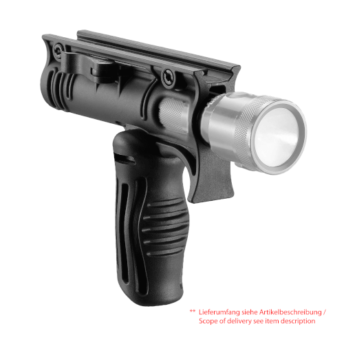 Two-Position Foregrip & Flashlight Mount Two-Position Foregrip & Flashlight Mount