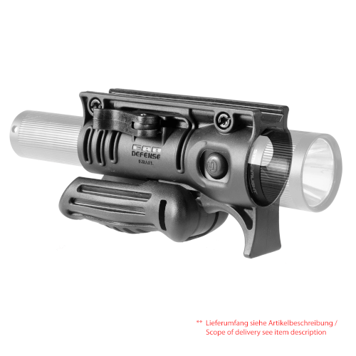 Folding Foregrip and Stinger Led Flashlight Mount Folding Foregrip and Stinger Led Flashlight Mount
