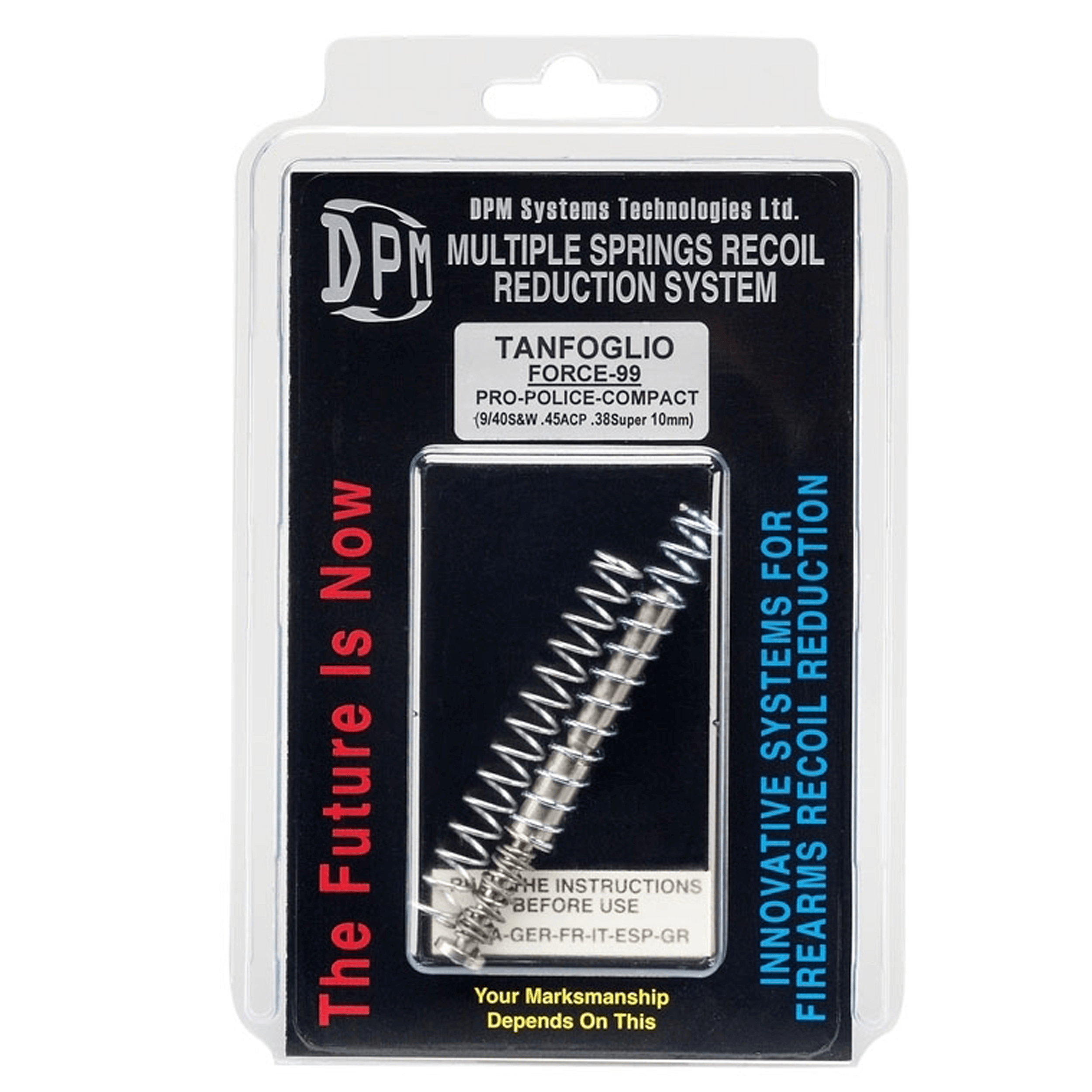 Tanfoglio Force 99 Pro - Police - Compact .9mm .40S&W .45ACP .38Super .10mmAuto