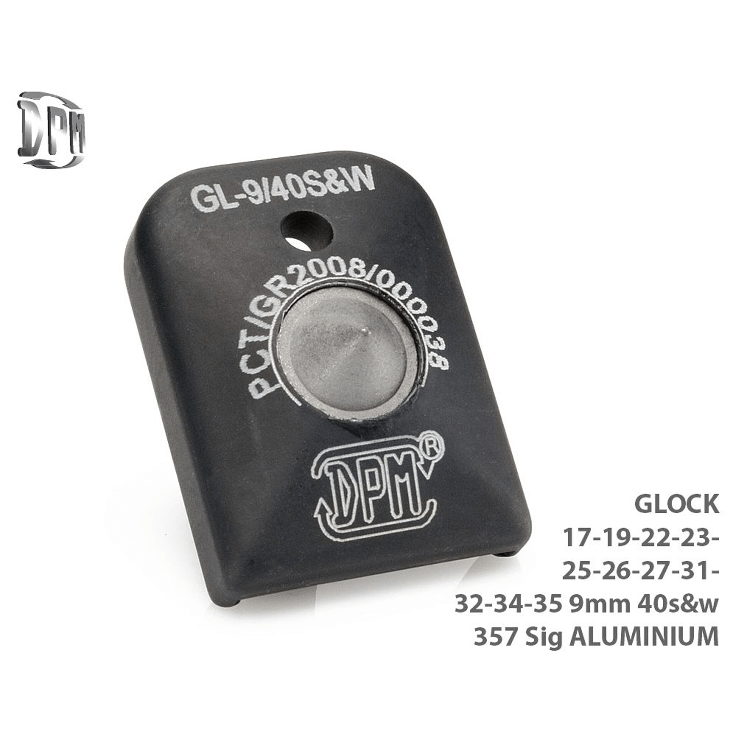 Glock 17 / 19 Aluminum Magazine Floorplate - Glass Breaker