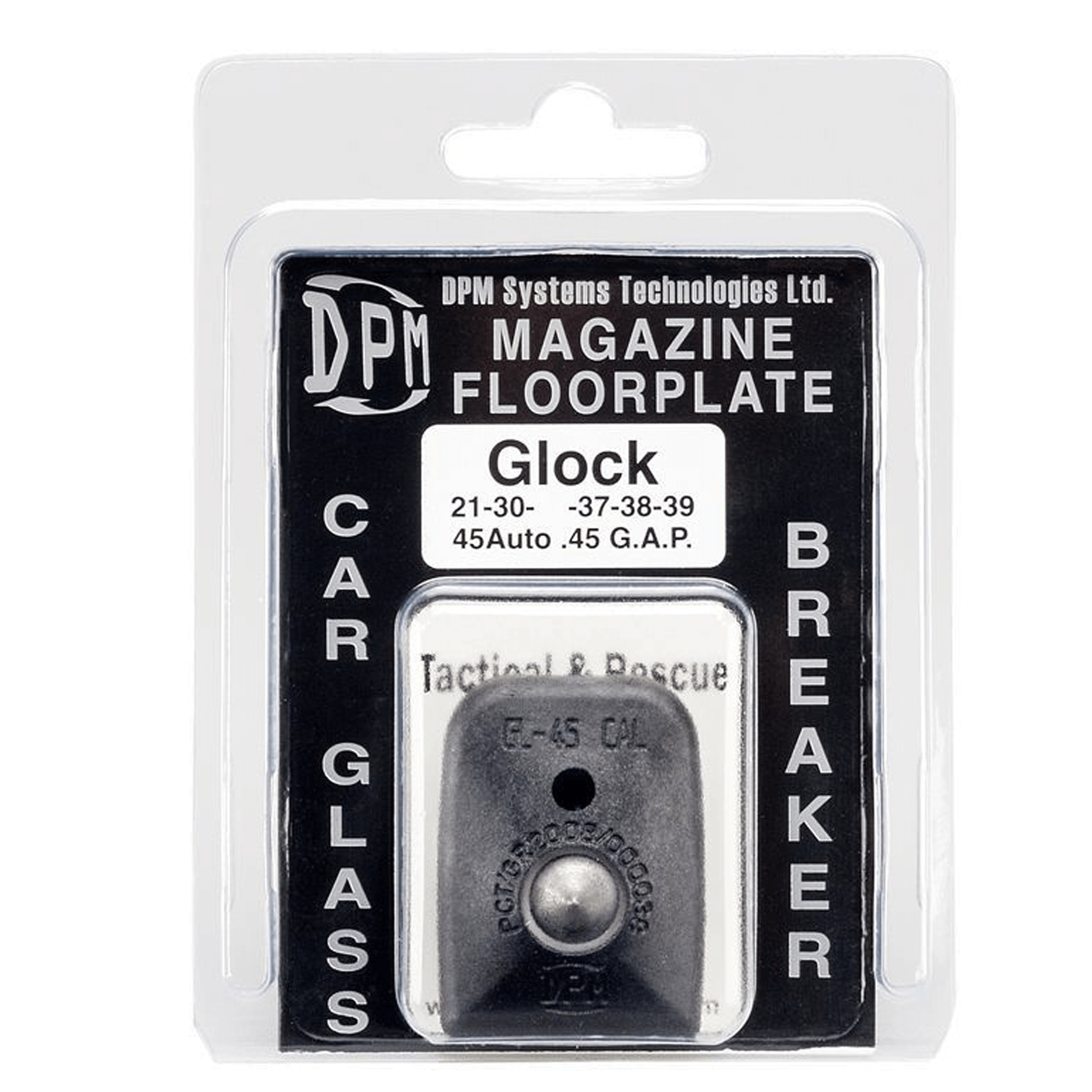 GLOCK 21 .45ACP  FLOORPLATE - GLASS BREAKER