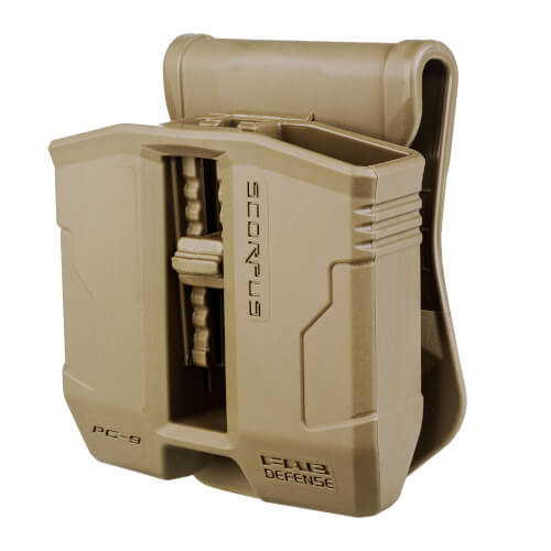 Doppel Magazinholster 35° für Glock 17, 19, 22, 23, 25, 26, 27, 31, 32, 33, 34, 35, 37, 38, 39