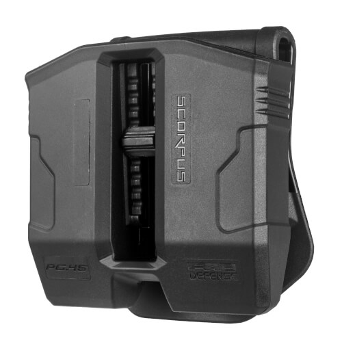 Doppel Magazinholster 360° für Glock 20, 21, 29, 30, 36, 37, 38, 39, 41- .45 ACP / 10mm