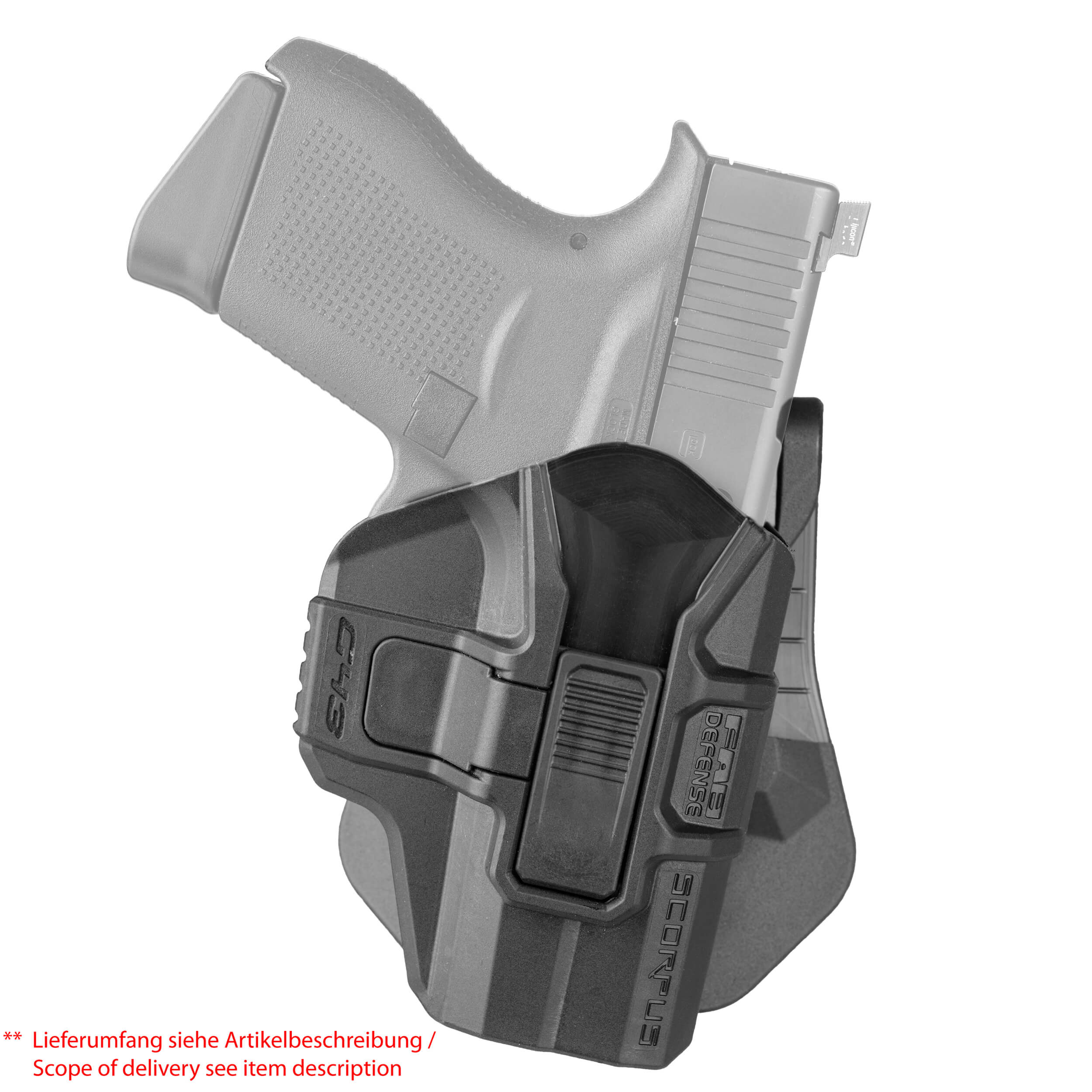 Glock 43 Holster MX-Version