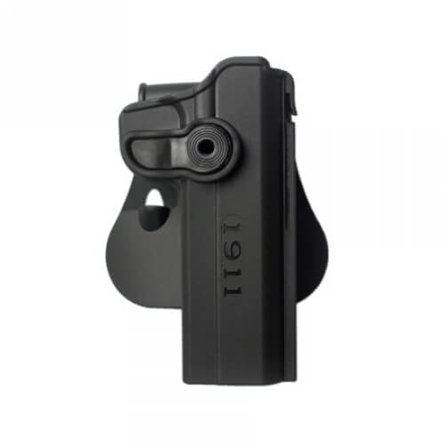 "Polymer Retention Roto Holster für 1911er Pistolen 5 "" mit und ohne Rail" "Polymer Retention Roto Holster für 1911er Pistolen 5 "" mit und ohne Rail"