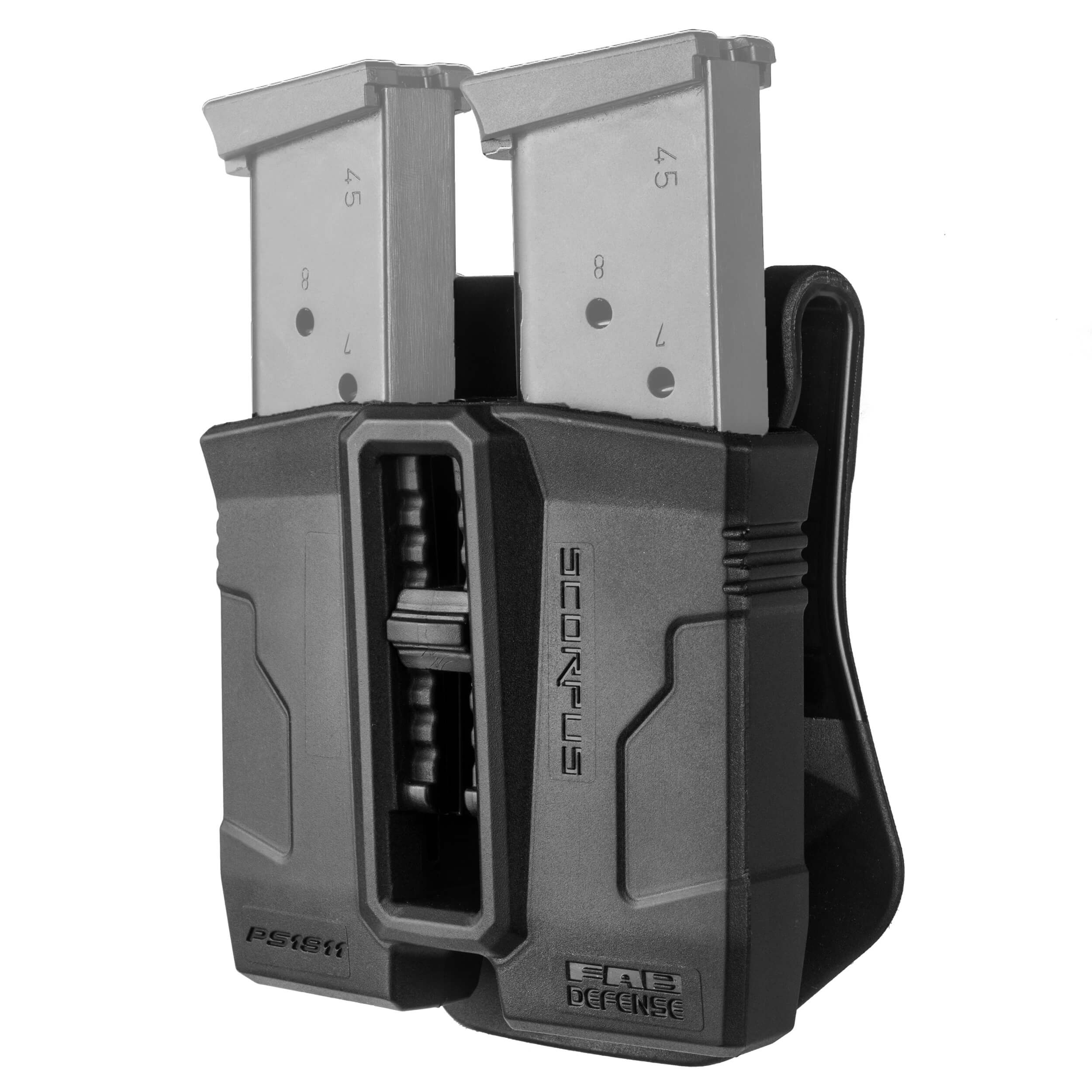 Doppel Magazinholster 360° für Colt 1911