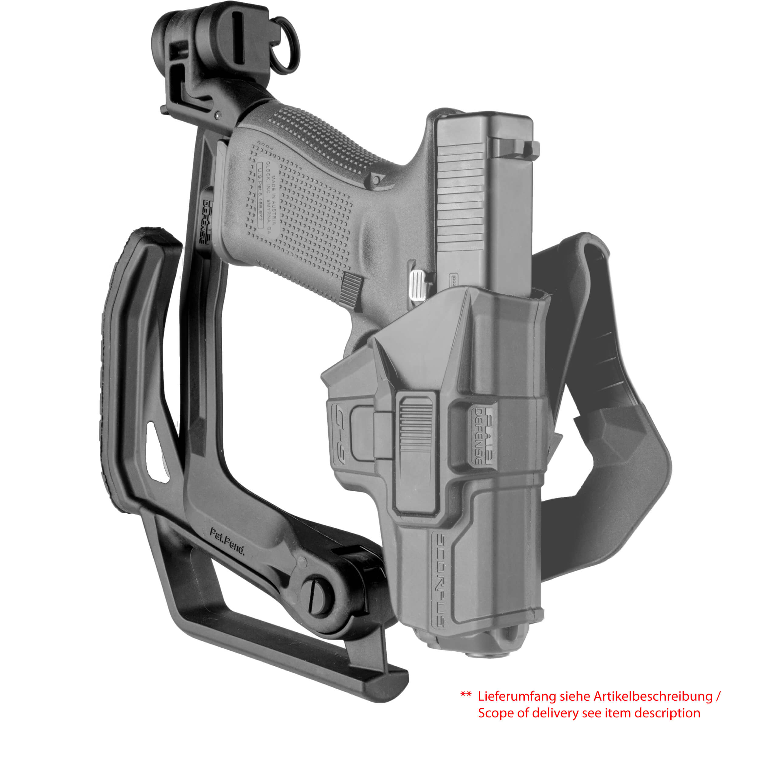 Cobra Quick Deployment Folding Glock Stock
