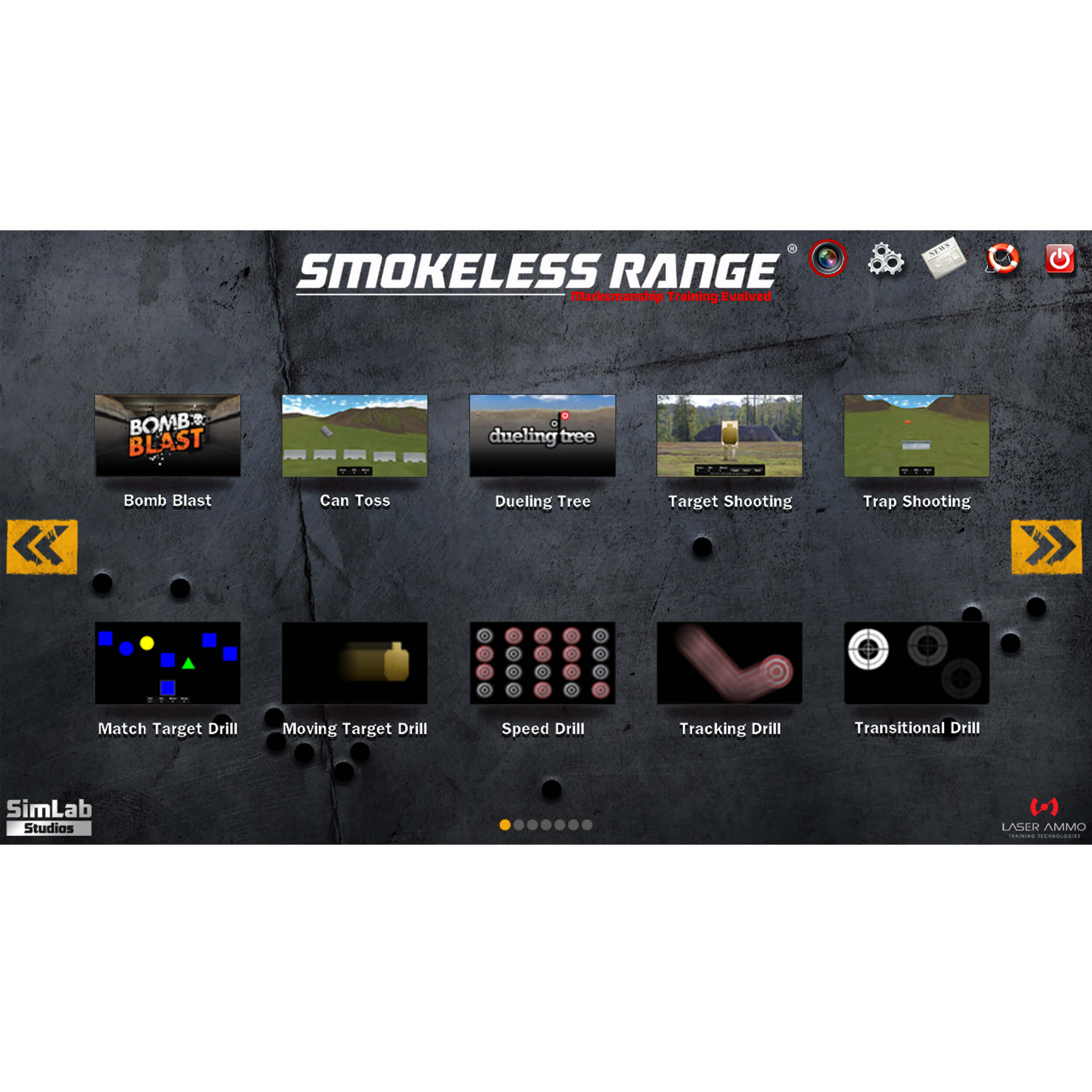 Smokeless Range ® 2.0- Home Simulator - SR001