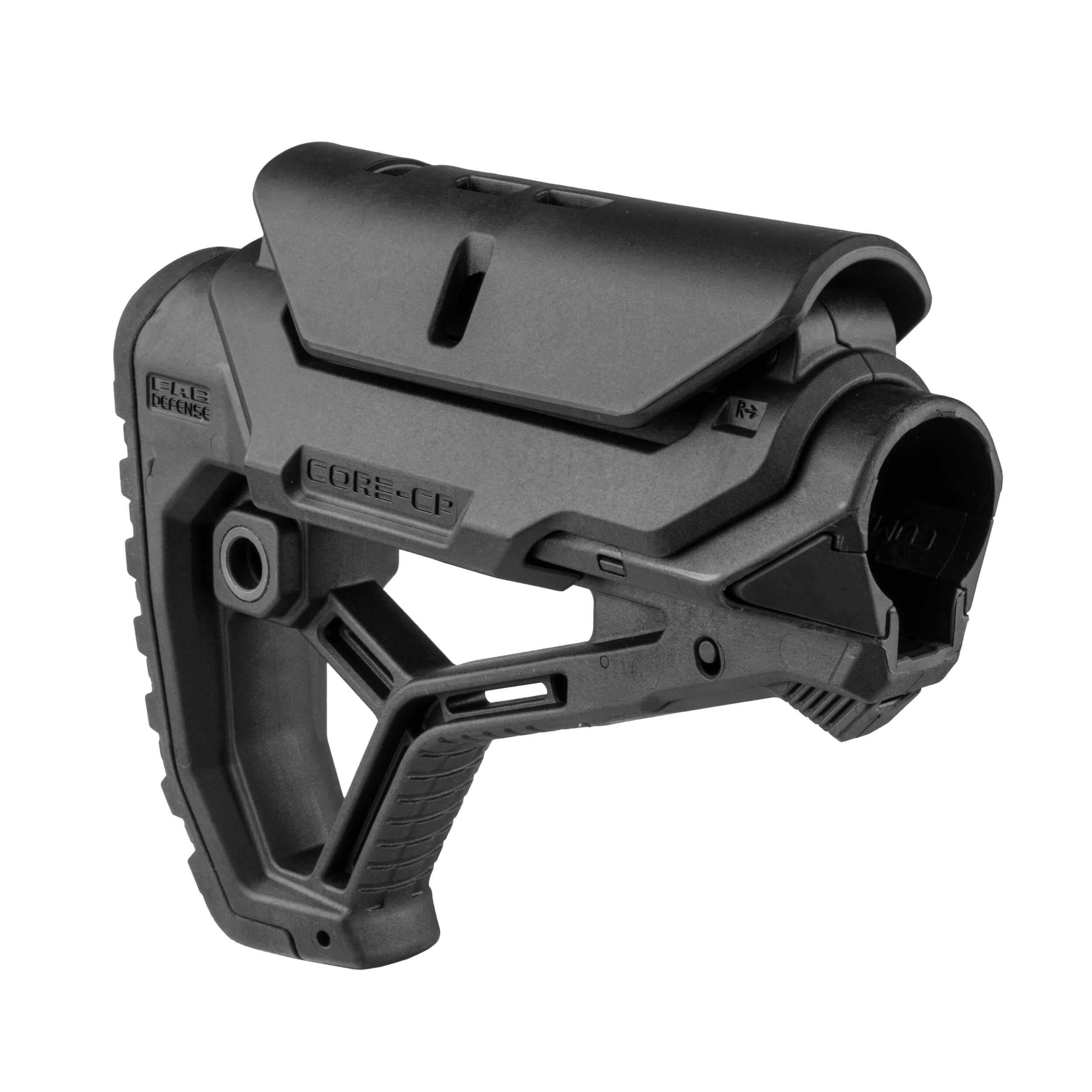 GL-CORE CP AR15 / M4 ergonomic shaped buttstock with adjustable Cheek Rest