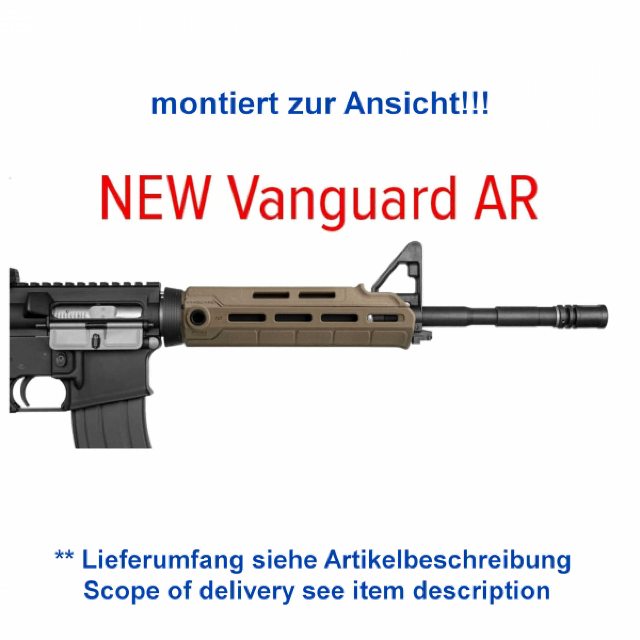 Vanguard AR M-LOK compatible Handguard for  AR Platforms