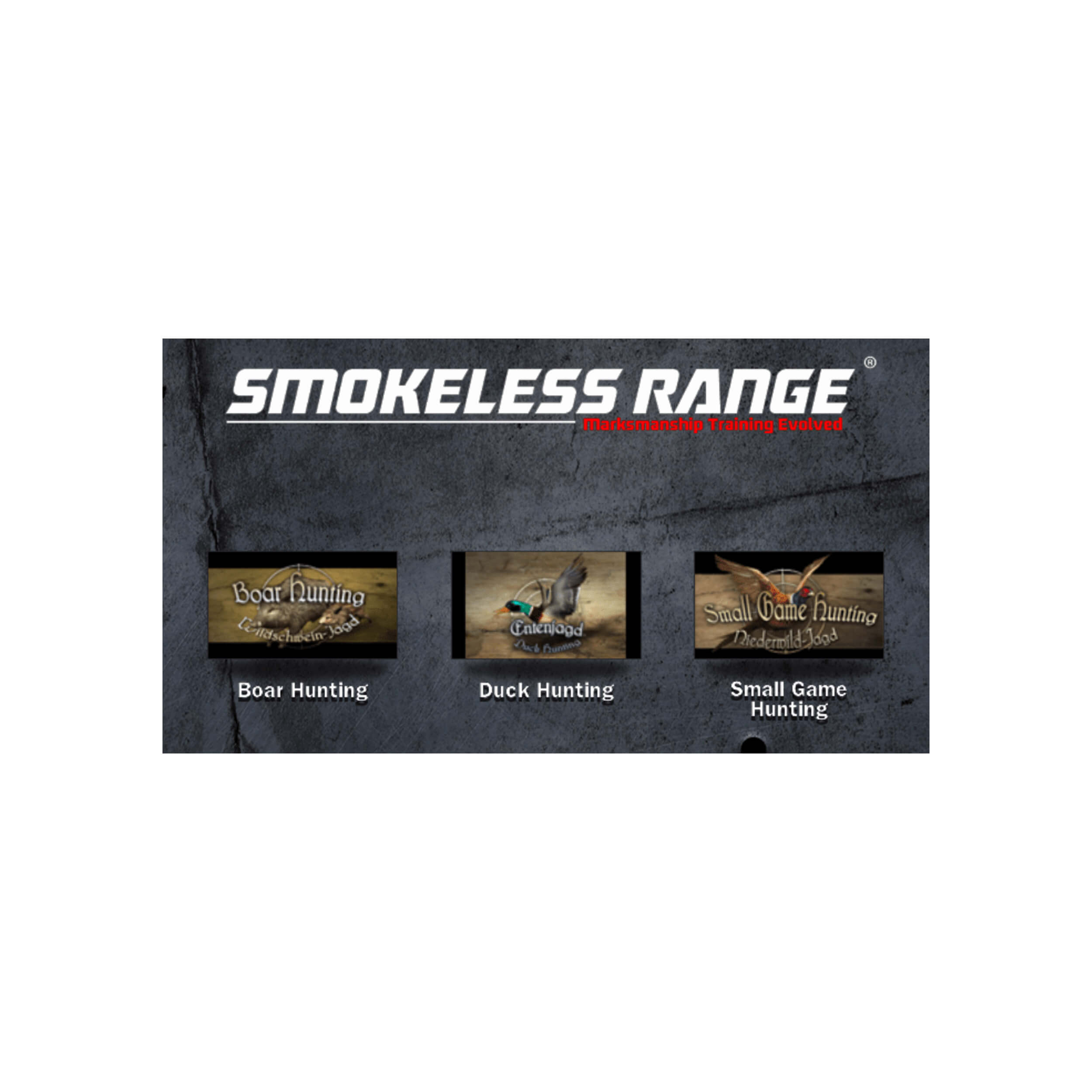 Jagd Paket  Zusatz für Smokeless Range - HP001