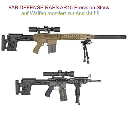 RAPS Sniper Präzisionsschaft für M-16 / AR15 / SR-25
