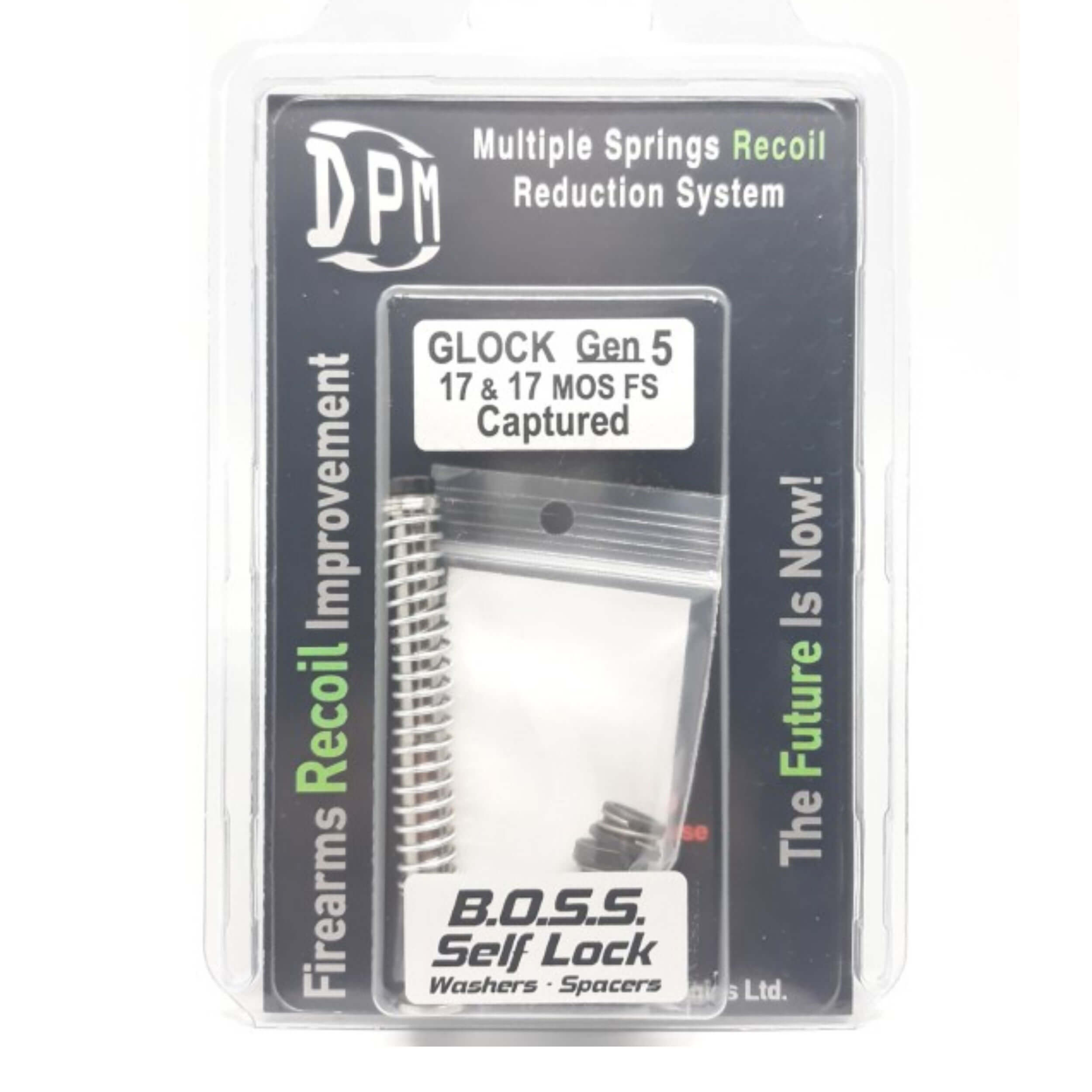 Glock 17 22 31 34 35  GEN 5 - Captured - B.O.S.S - 3 User Adjustable Settings