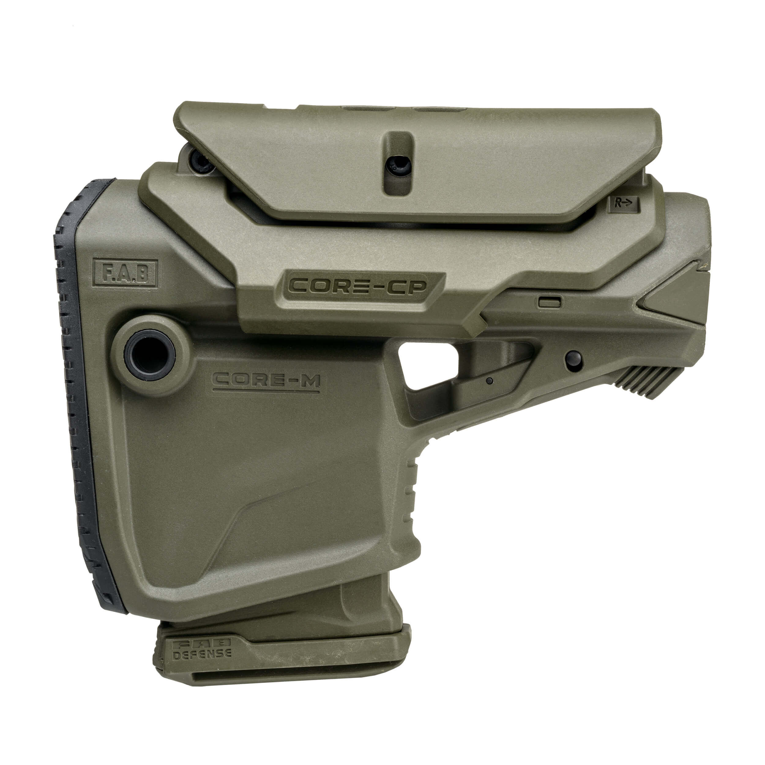 GL-CORE M CP - M4 Buttstock With 'Built-In' Mag Carrier and adjustable Cheek Rest