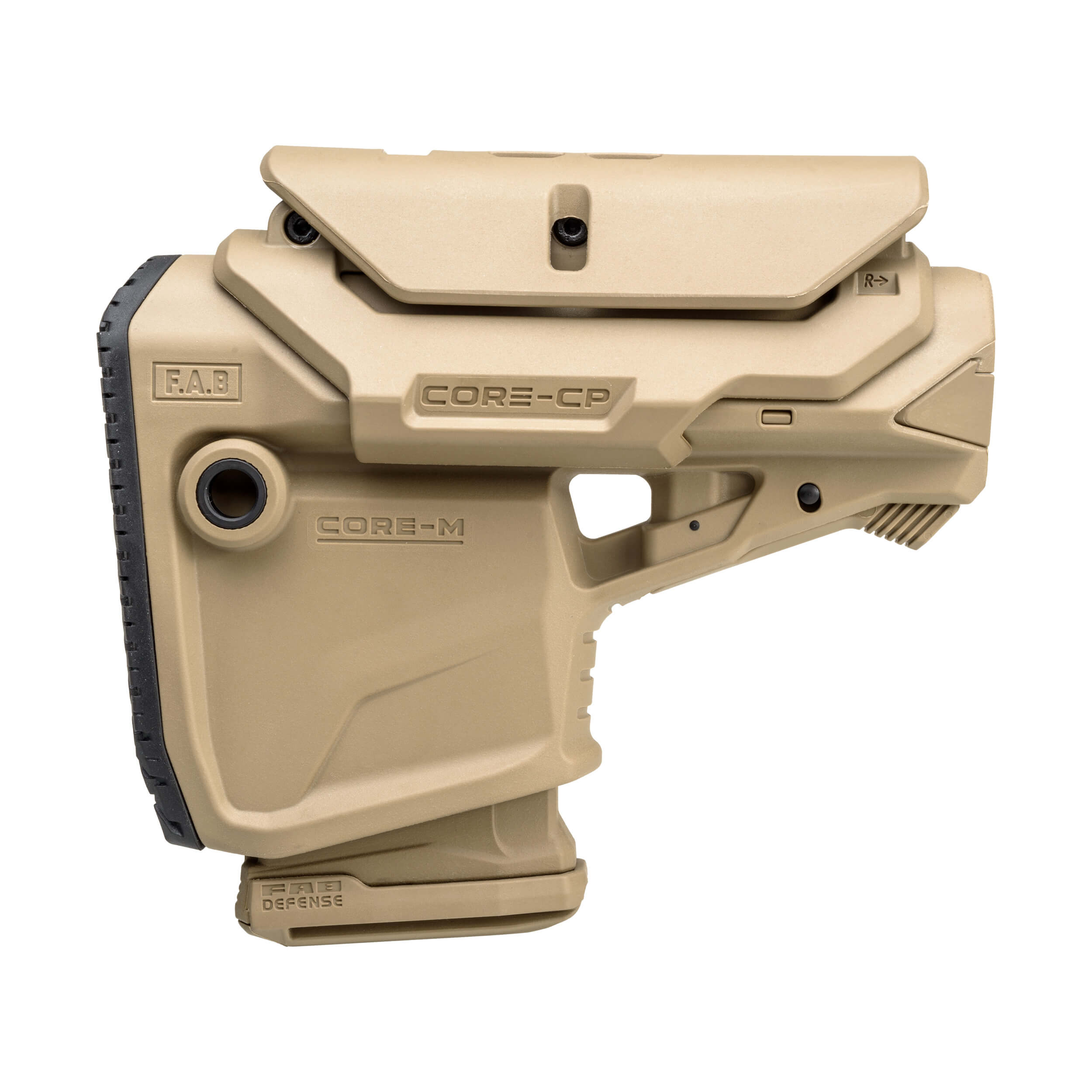 GL-Core M CP Schulterstütze AR15 / M16 / M4  mit 10 Schuss Reservemagazin und verstellbarer Wangenauflage