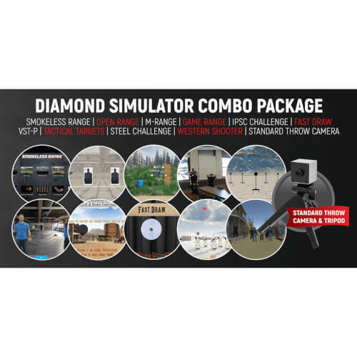 Diamond Smokeless Range ® Simulator Kombi Paket - DSCP002