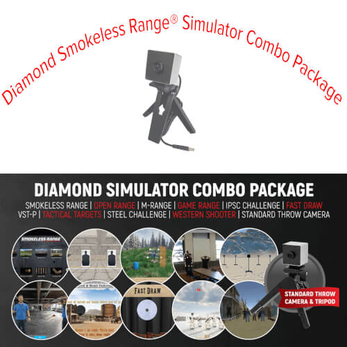 Diamond Smokeless Range ® Simulator Kombi Paket - DSCP002