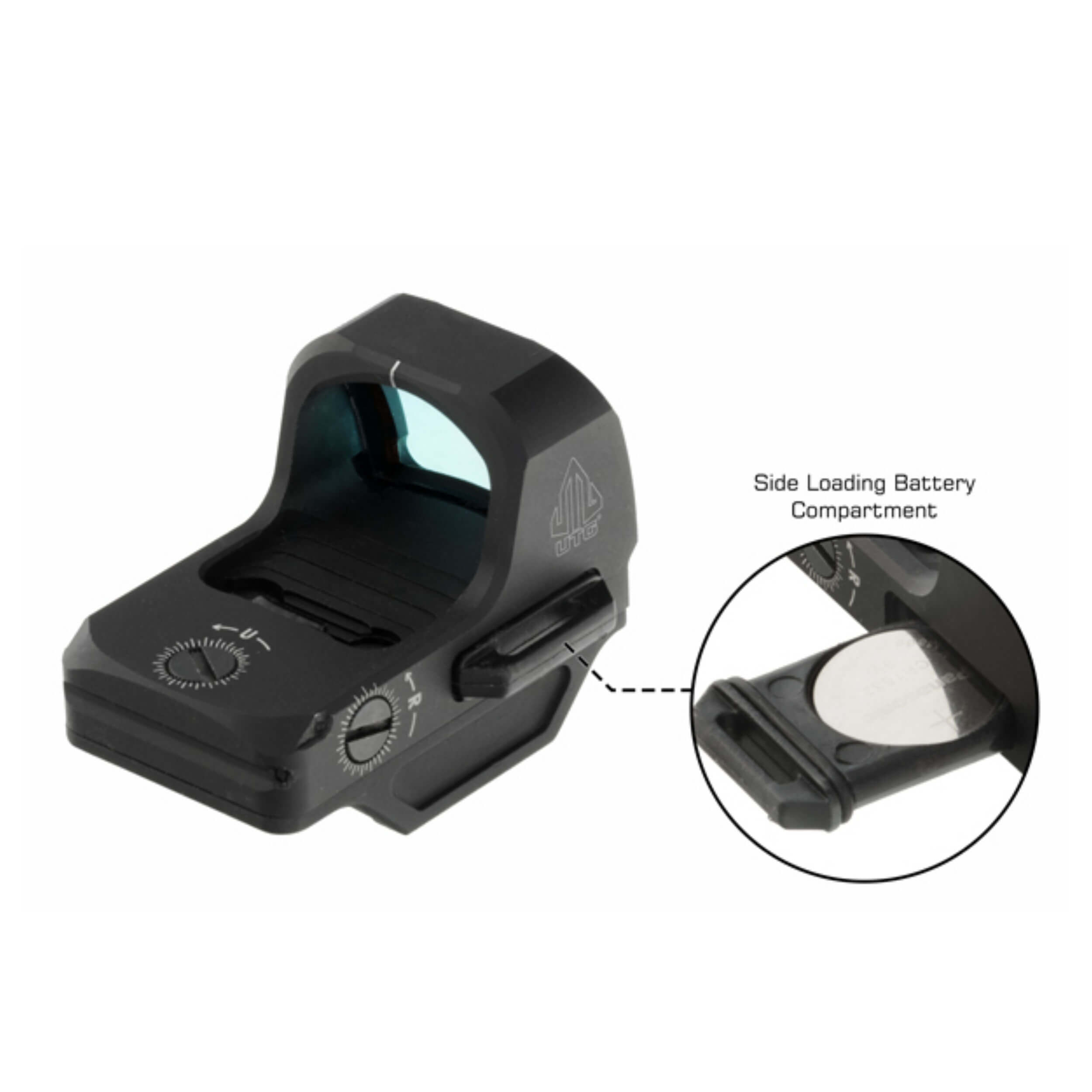 UTG® Reflex Micro Dot, Red 4 MOA Single Dot, Adaptive Base