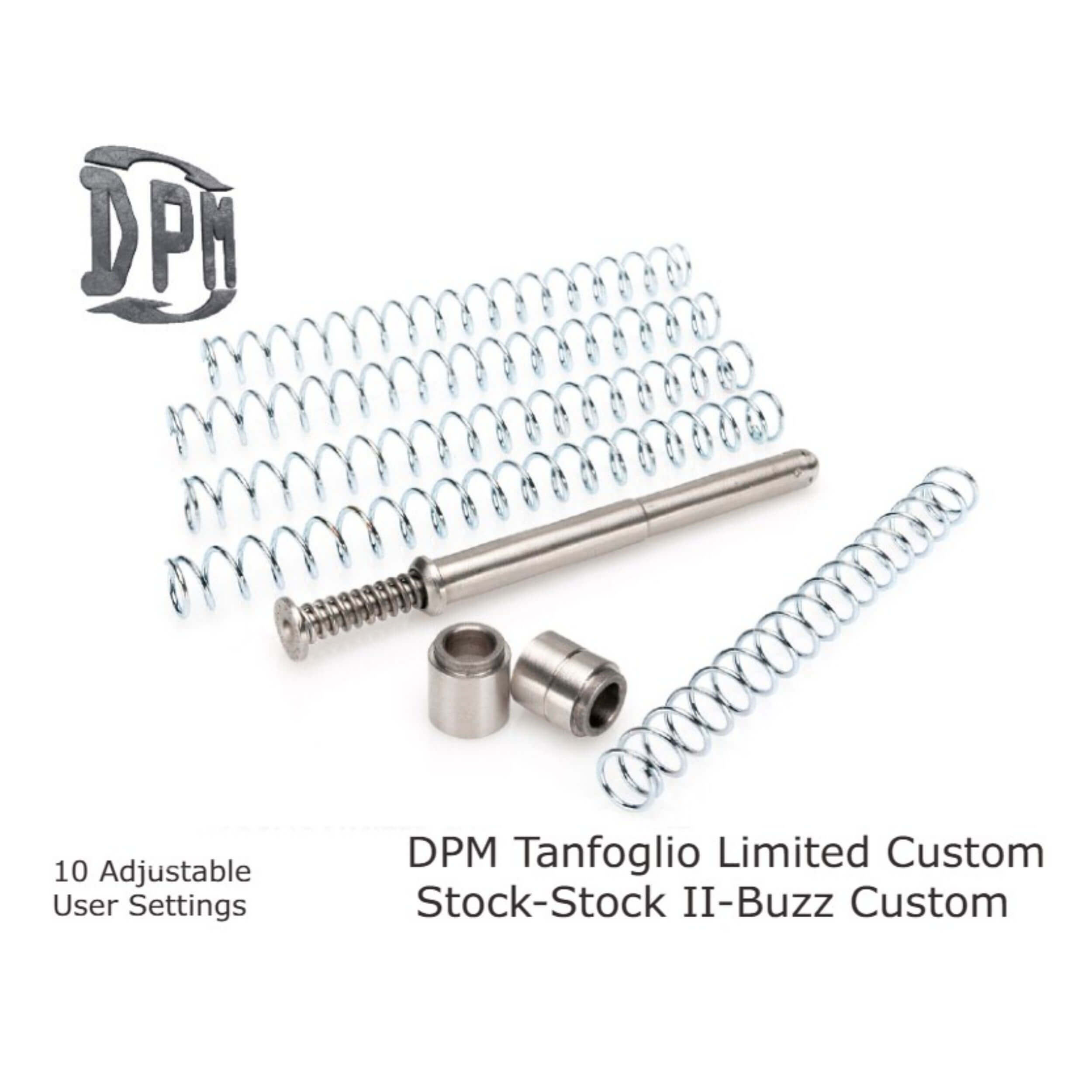 Tanfoglio Limited Custom - Stock - Stock II - Buzz Custom - 10 Settings All Calibers