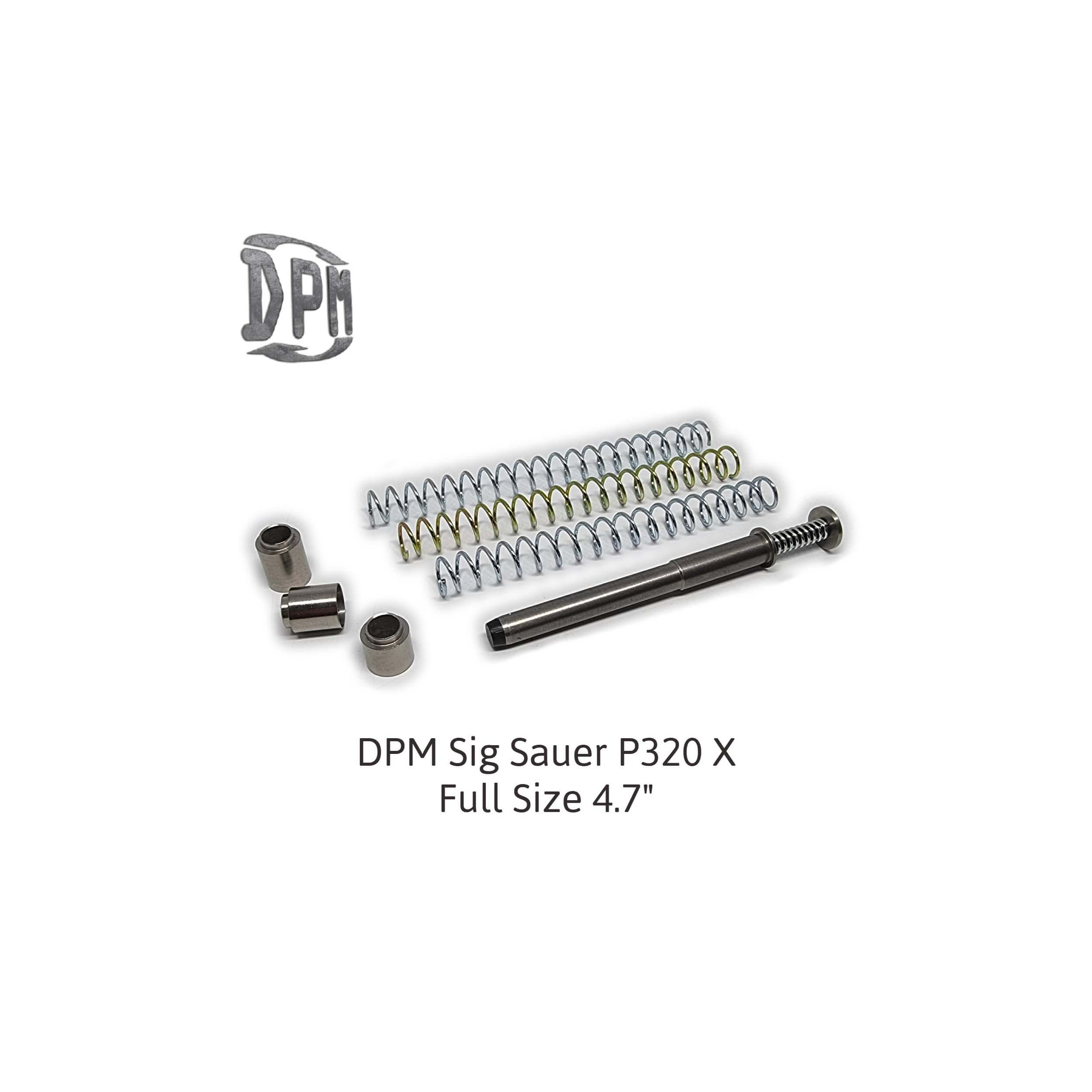 Sig Sauer P320 X Full Size 9 User adjustable settings Barrel 4,7" / 9mm , 40S&W