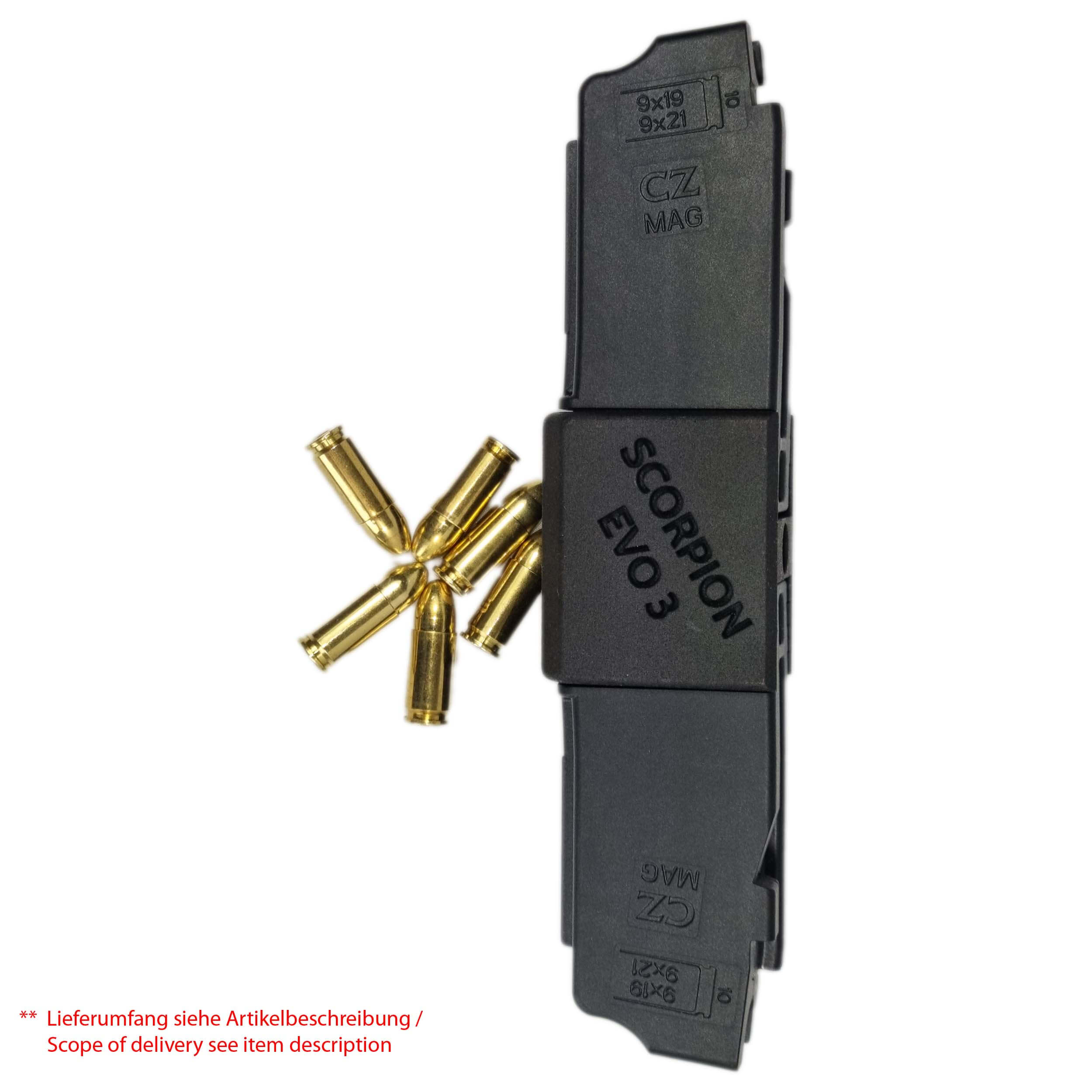 ISSProtectiontrade Magazin Koppler für CZ Scorpion EVO 3 Magazine