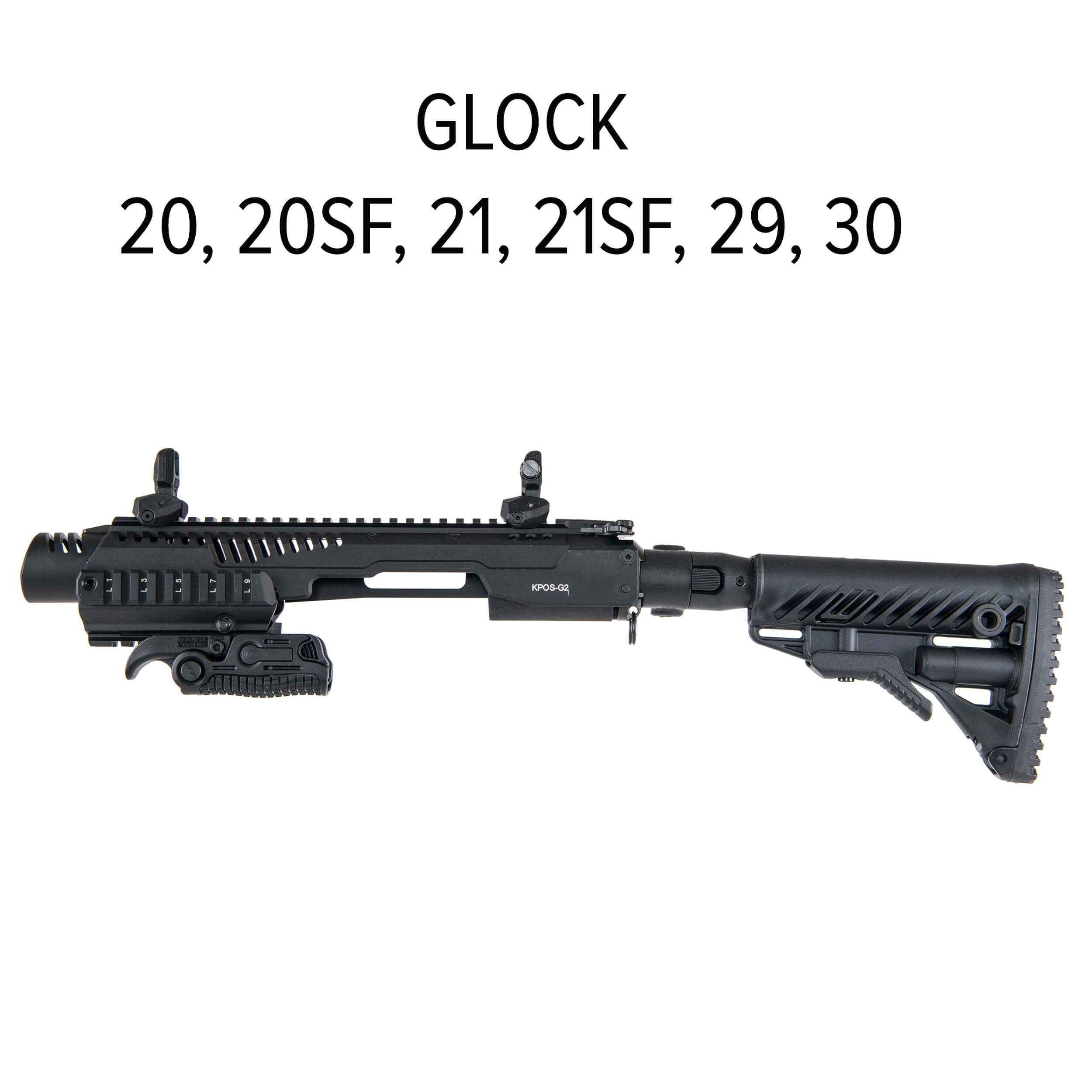 KPOS G2/M4 Glock 20 / 21 & SF