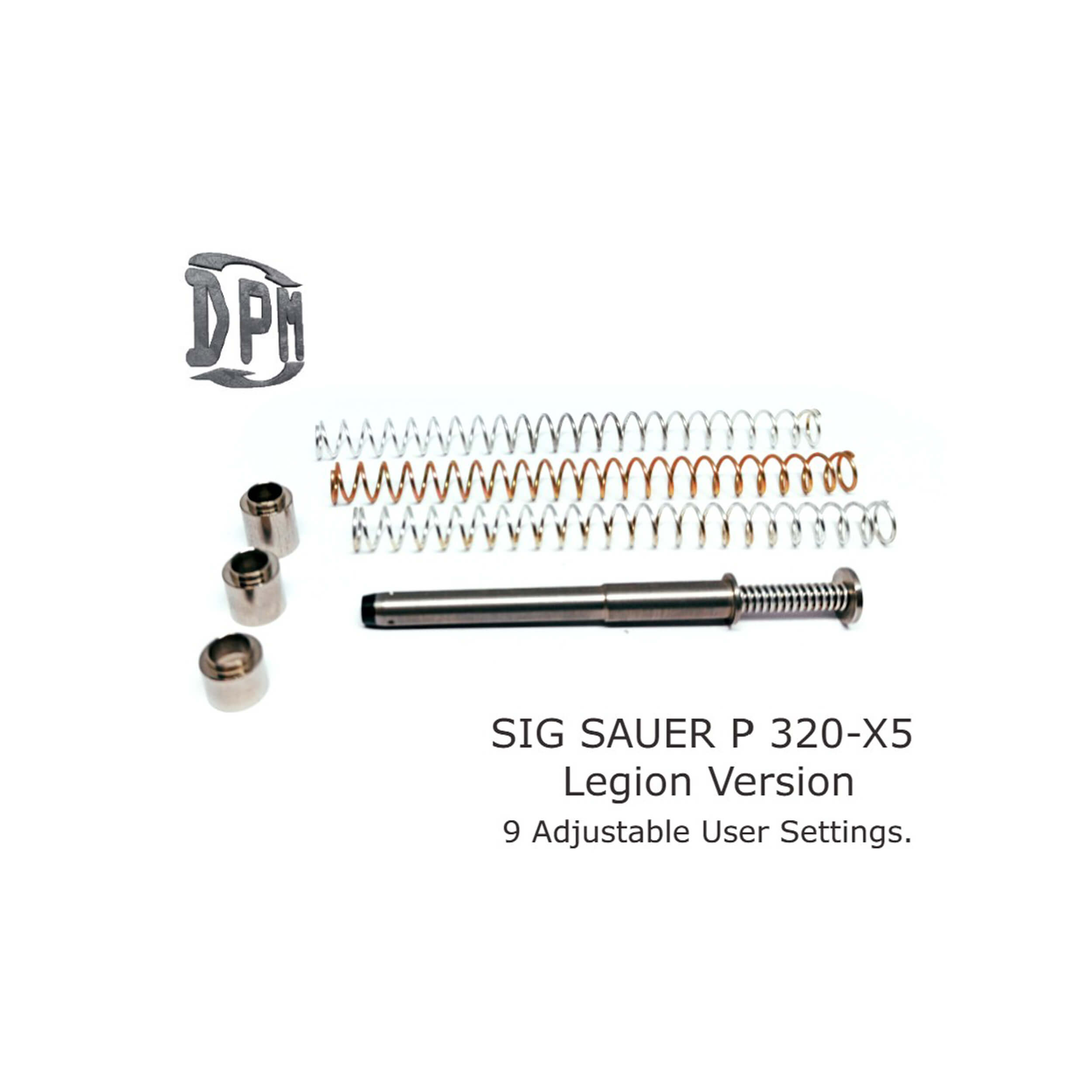 Sig Sauer P320 XFIVE Legion - Mit 9 verschiedenen Einstellungen Lauflänge 5" / 9mm , 40S&W