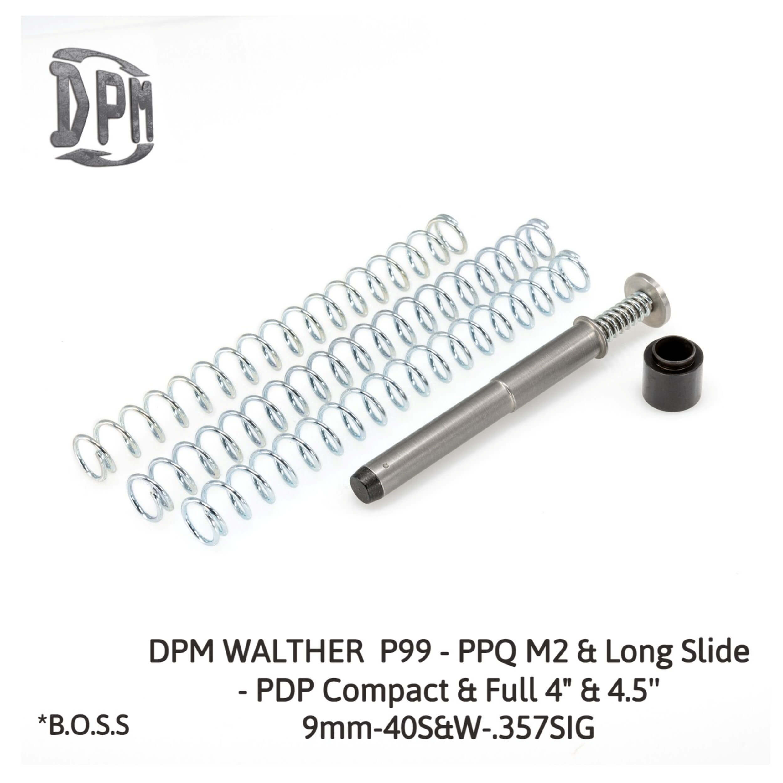 WALTHER P99-PPQ & PPQ M2 & Q4 TAC & Q5 MATCH,PDP Compact & Full 4″ & 4.5” & 5"