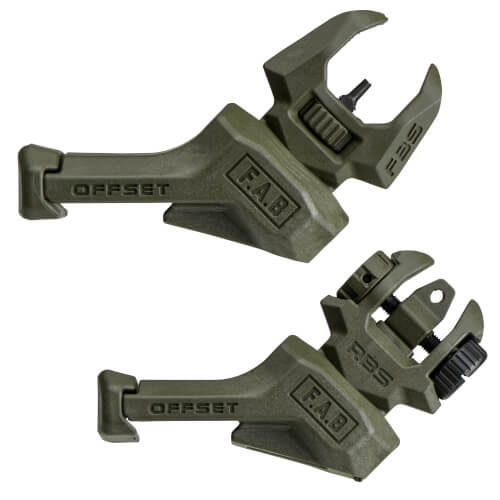 Offset Folding Backup Sights Kit (Links)