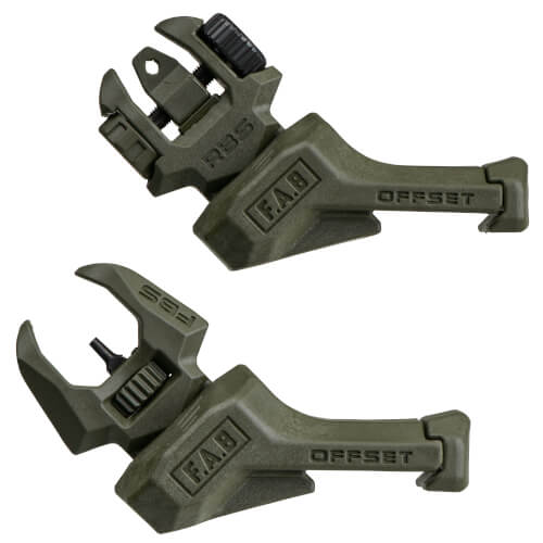 Offset Folding Backup Sights Kit (Rechts)