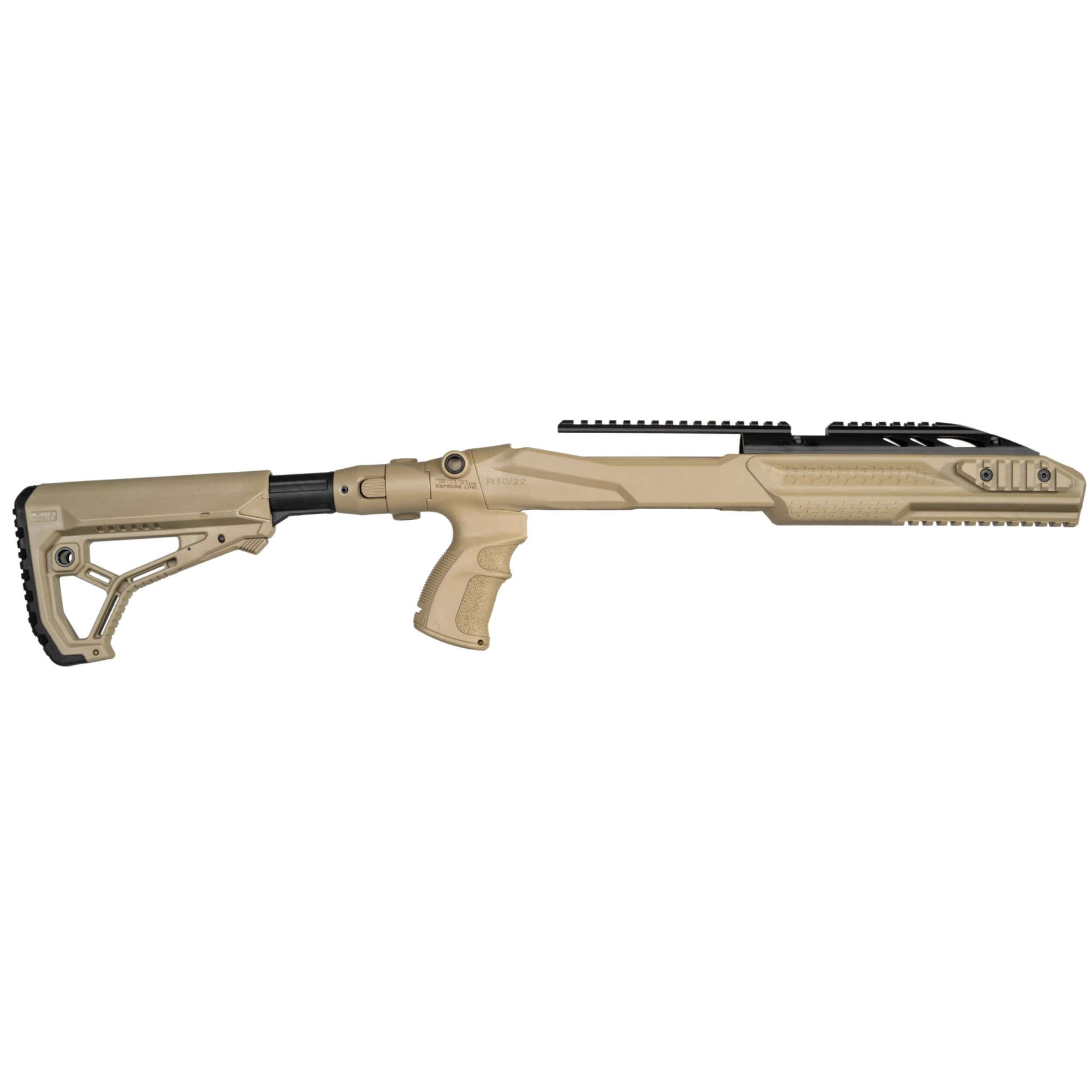 Ruger 10/22 M4 PRO Klappschaft - Top Rail