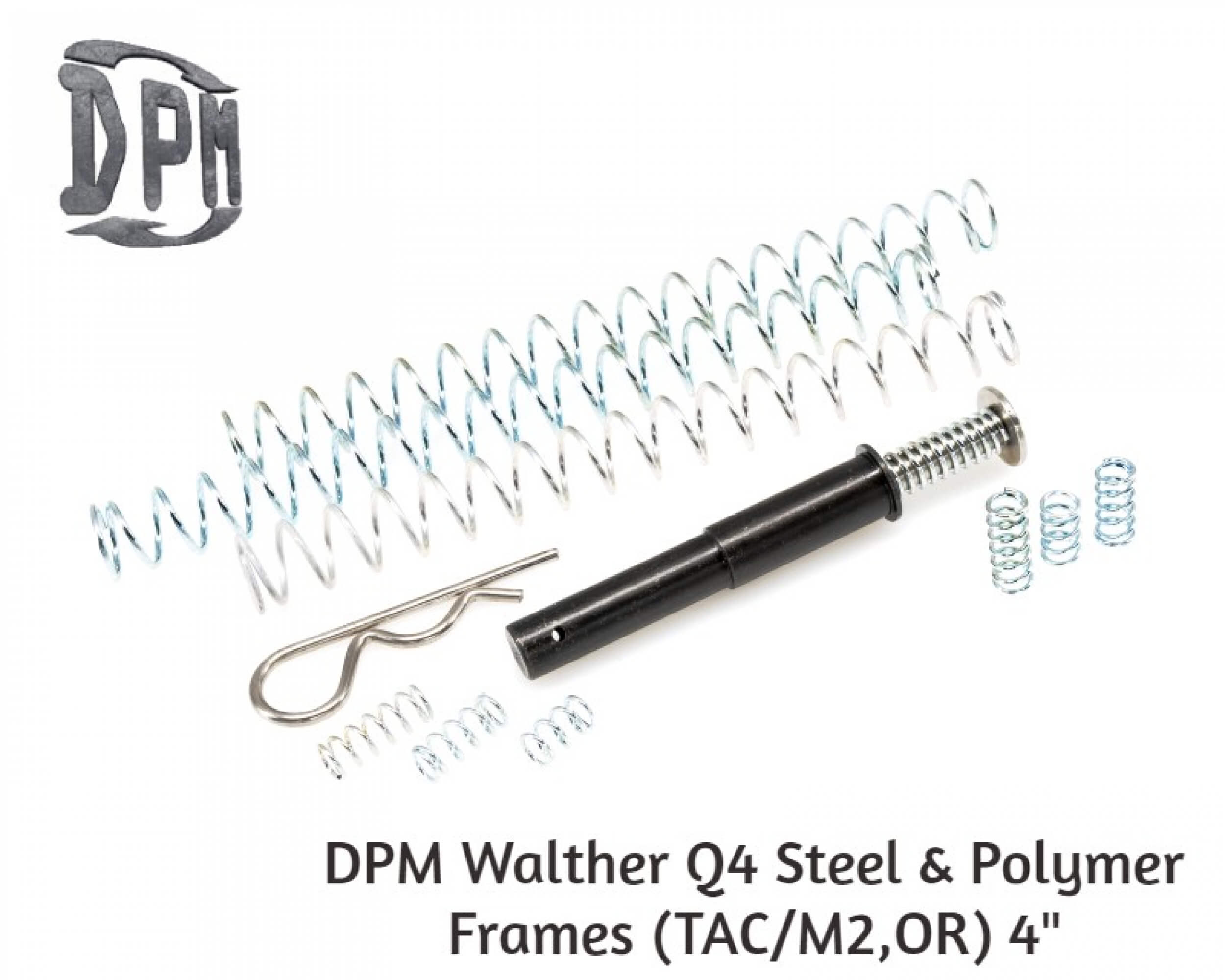 Walther Q4 Steel & Polymer Frame (TAC/M2, OR) 4″ Inch. Barrel -Open Version-