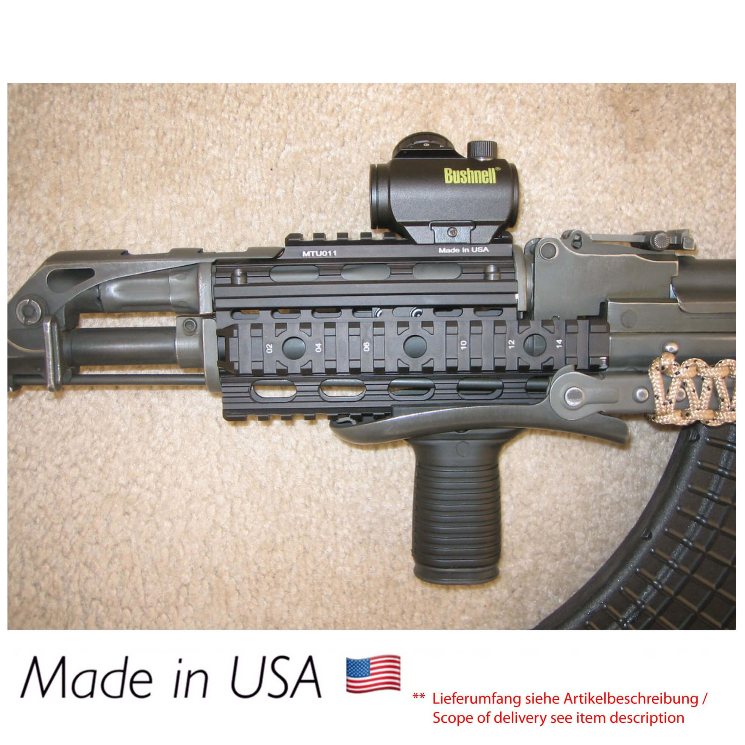 ZASTAVA UTG PRO® Yugo M70 AK Quad Rail Handguard (MTU011