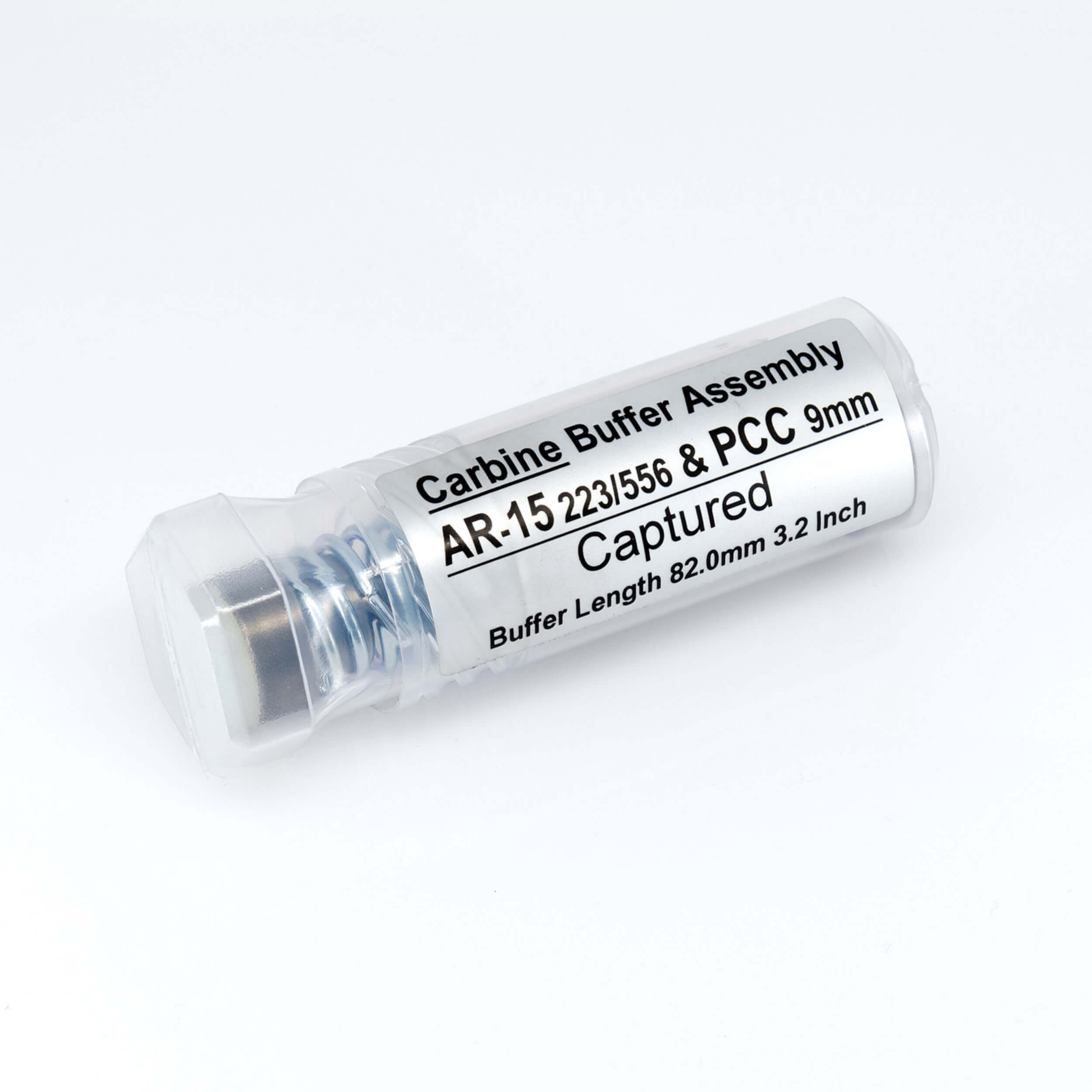 DPM BUFFER AR-15/M-16 & PCC New Captured Version Standard Ammunition 5.56/2.23 & 9MM - 82mm /3.2 Inch Buffer