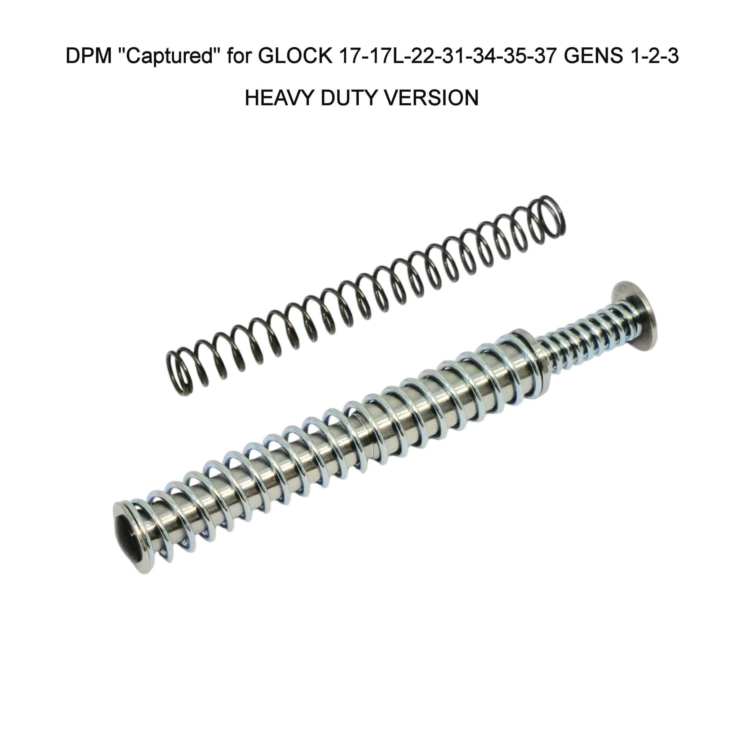 DPM "Captured" Heavy Duty Version for Glock 17-17L-22-31-34-35-37 GENS 1-2-3