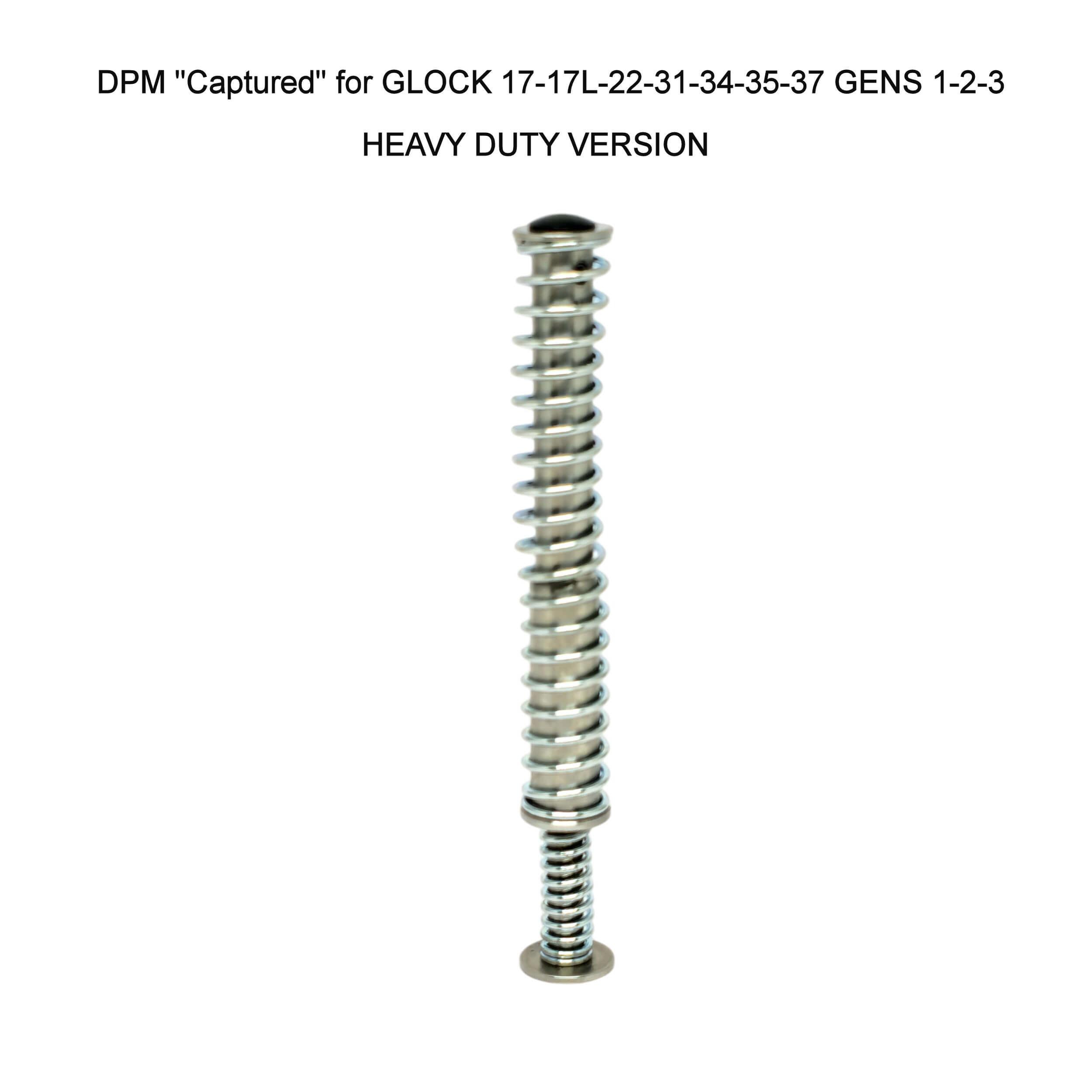 DPM "Captured" Heavy Duty Version for Glock 17-17L-22-31-34-35-37 GENS 1-2-3