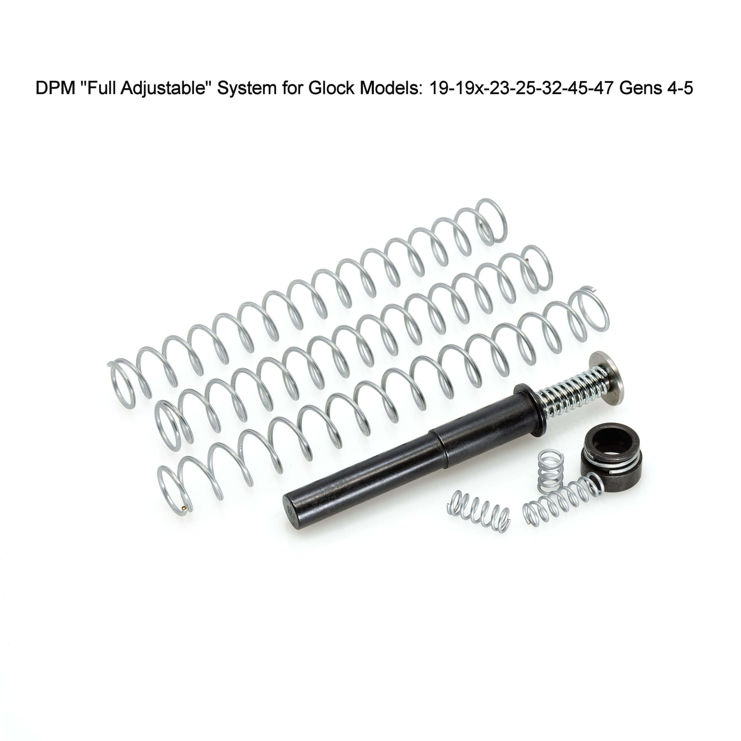 DPM "Full Adjustable" System for Glock Models: 19-19x-23-25-32-45-47 Gen 4-5
