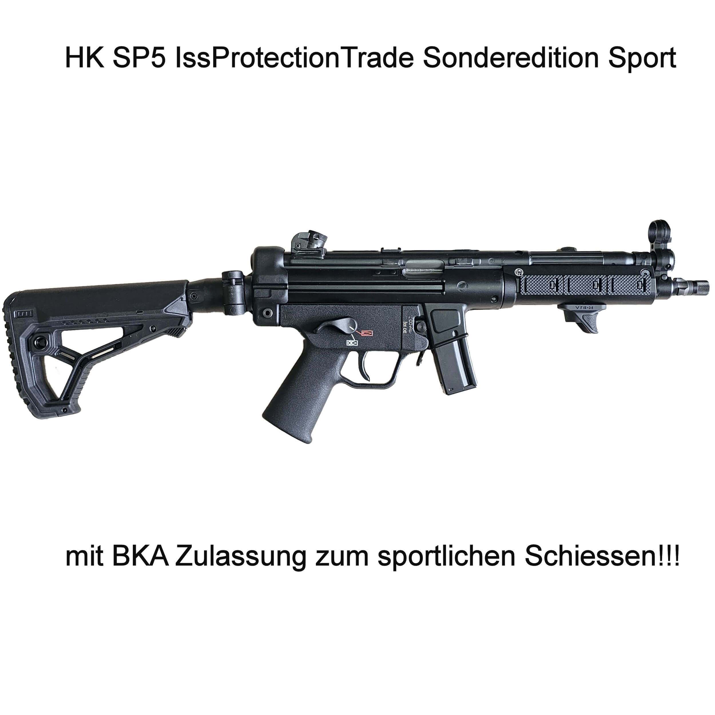Heckler & Koch Selbstladebchse SP5 - ISS Sonderedition Sport