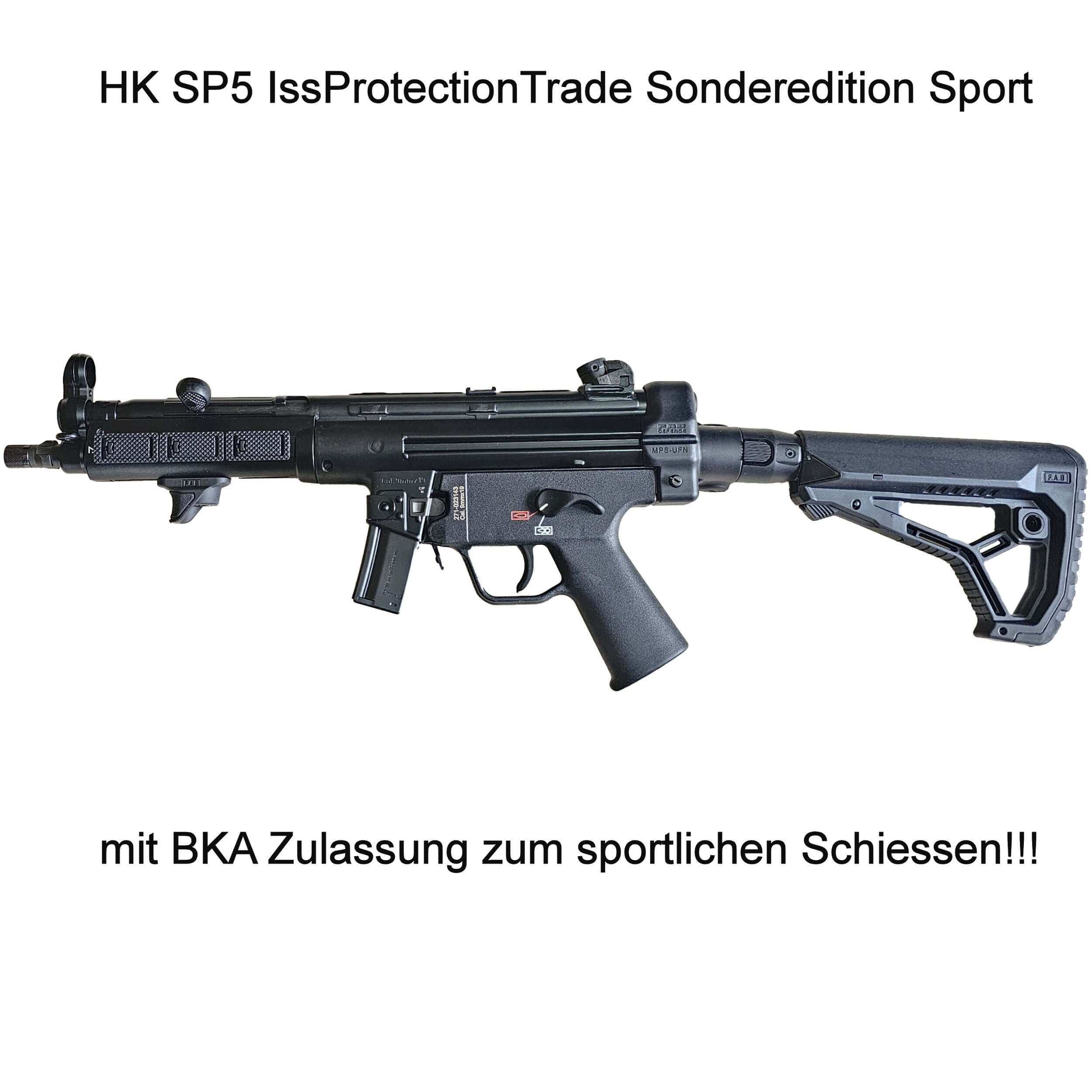 Heckler & Koch Selbstladebchse SP5 - ISS Sonderedition Sport