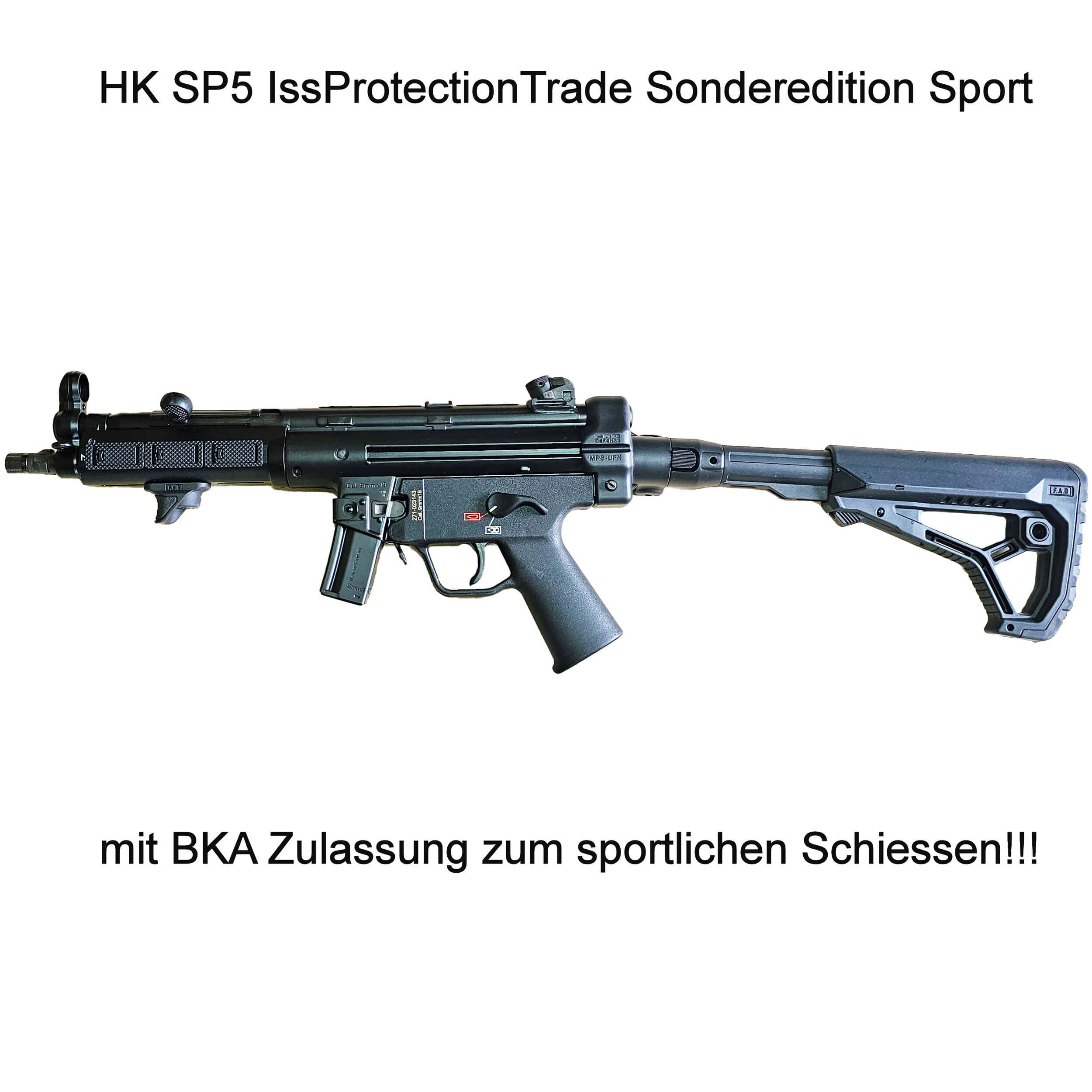 Heckler & Koch Selbstladebchse SP5 - ISS Sonderedition Sport