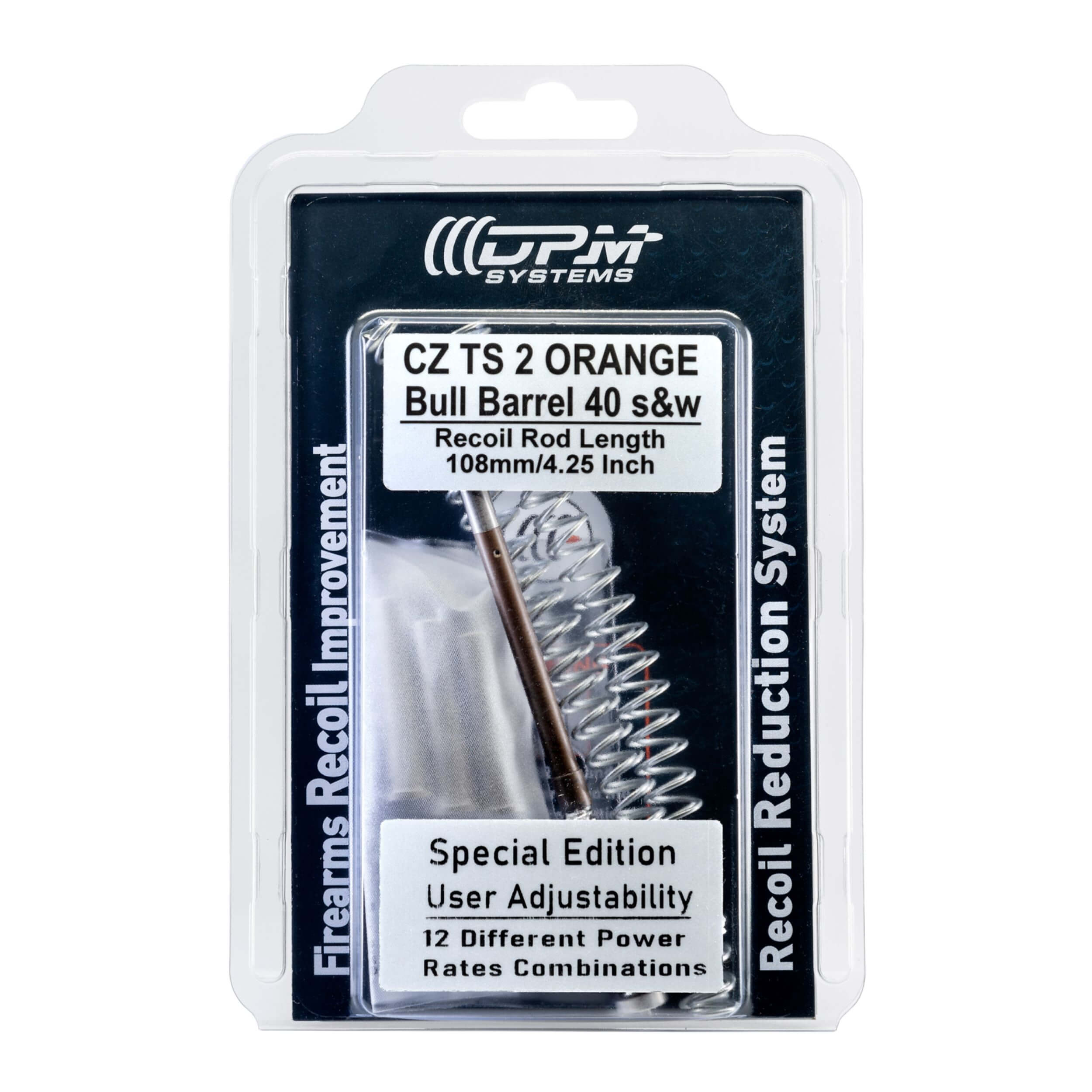 NEW CZ TS 2 ORANGE 40S&W BULL BARREL 5.1"/130MM BARREL